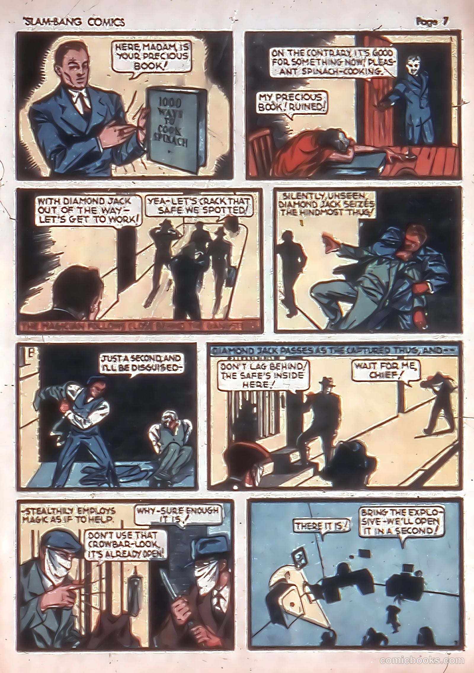 Slam-Bang Comics #1 (1940) — page 9 of 69