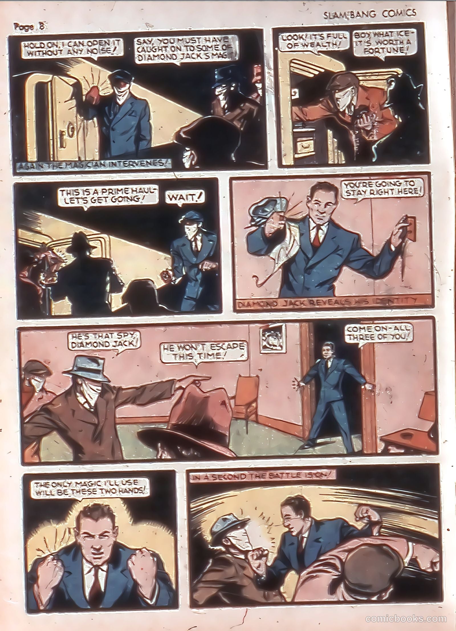 Slam-Bang Comics #1 (1940) — page 10 of 69
