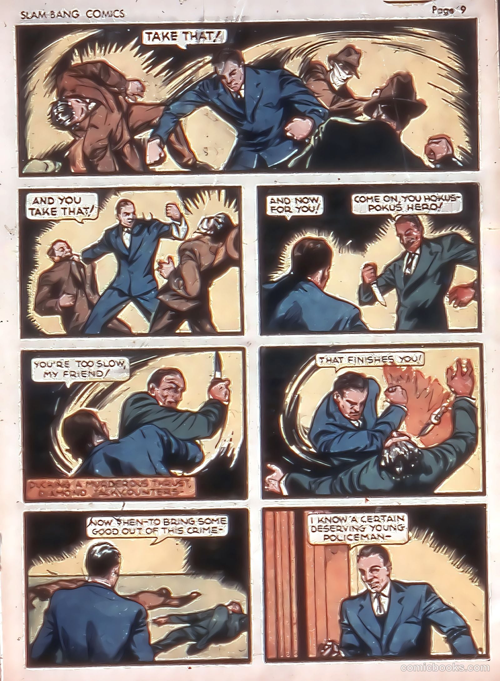 Slam-Bang Comics #1 (1940) — page 11 of 69