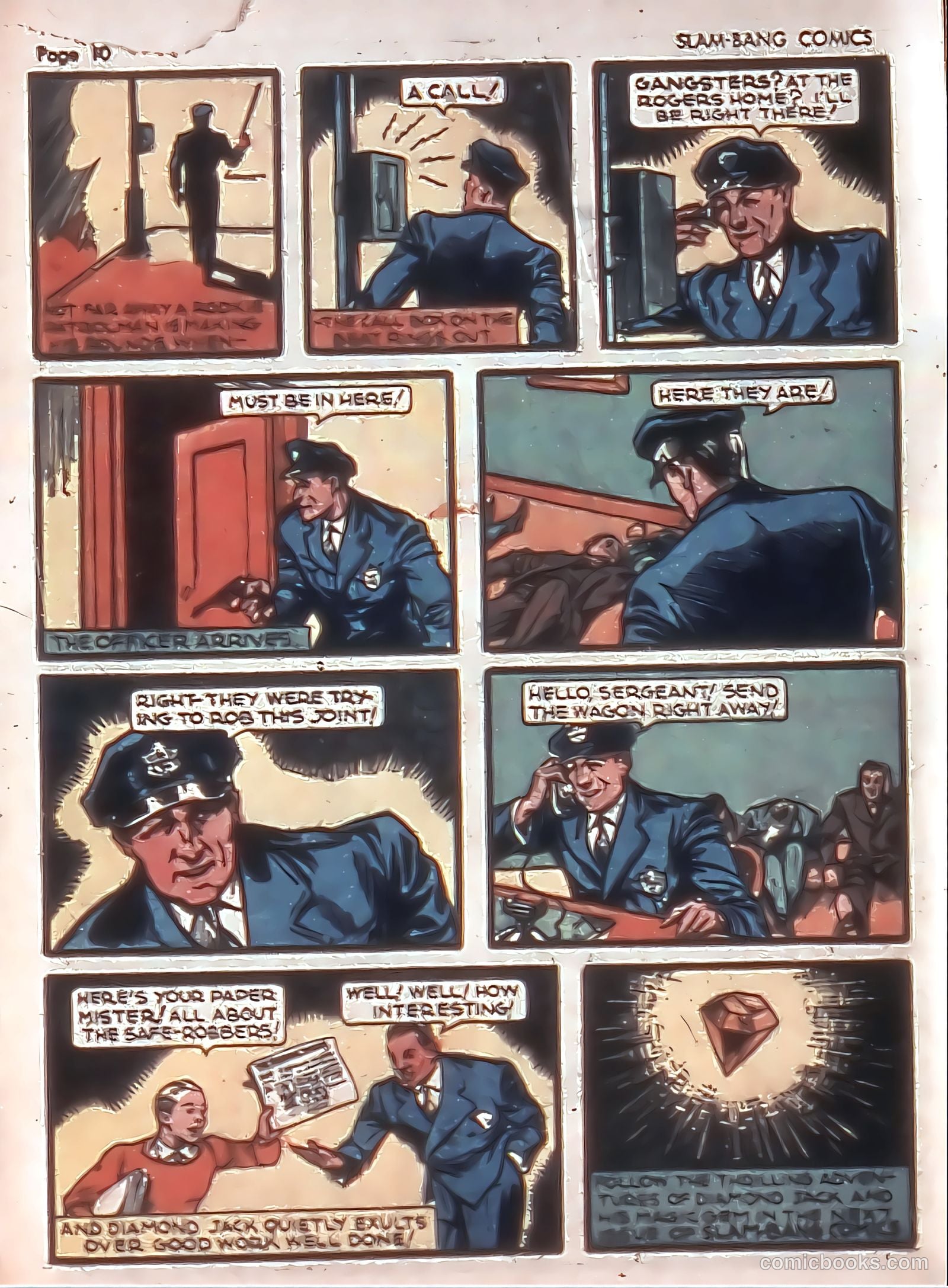 Slam-Bang Comics #1 (1940) — page 12 of 69