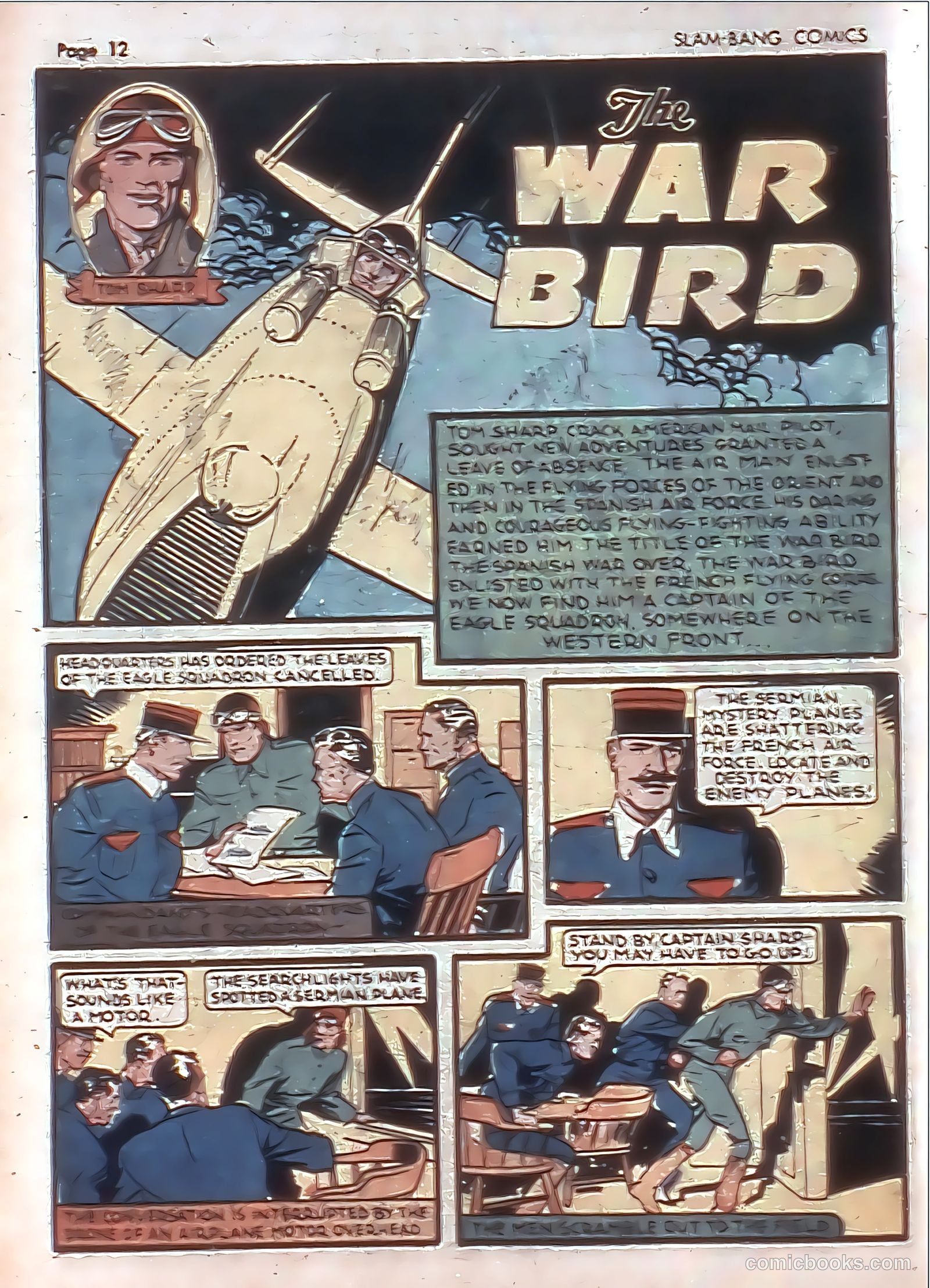 Slam-Bang Comics #1 (1940) — page 14 of 69