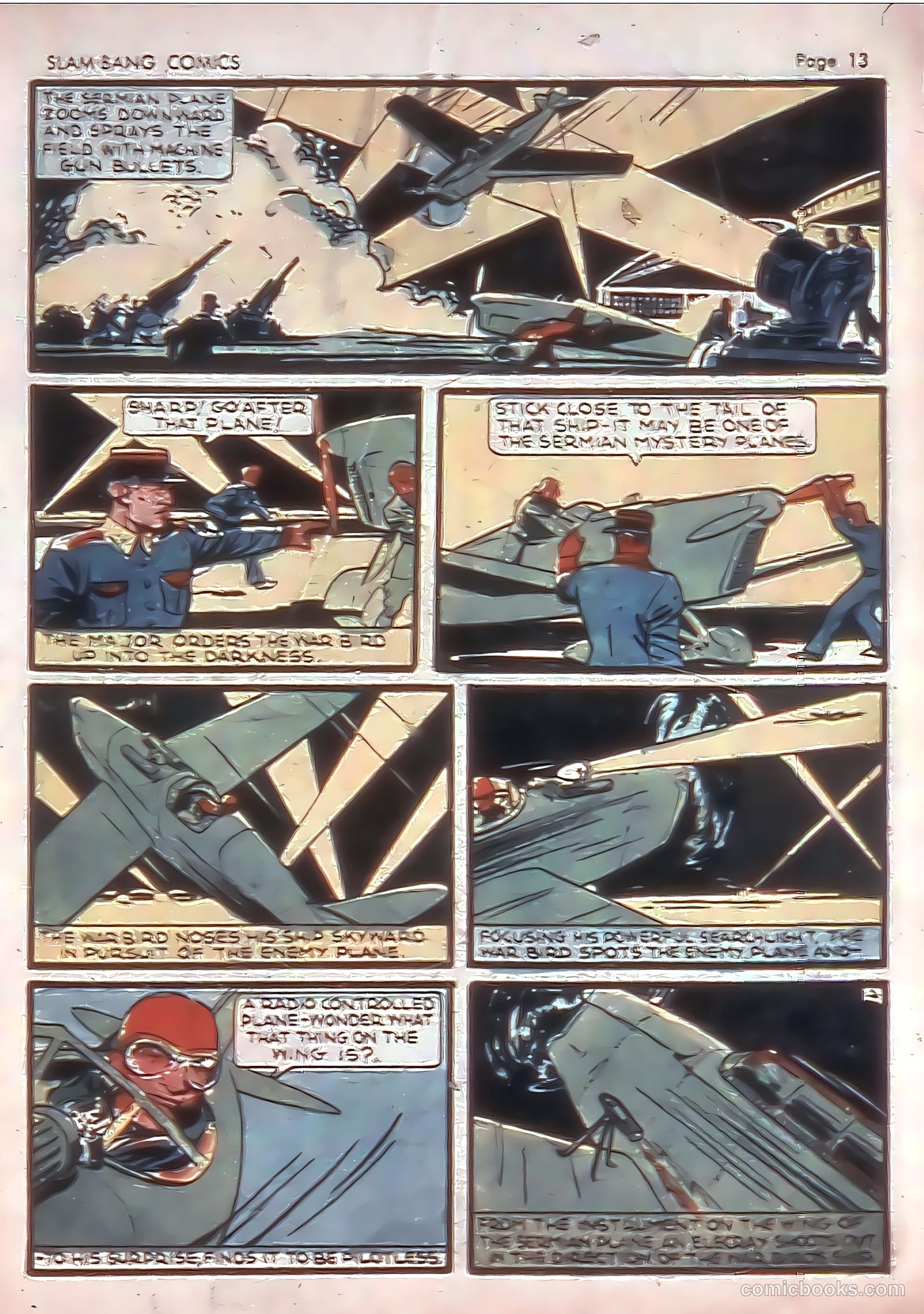 Slam-Bang Comics #1 (1940) — page 15 of 69
