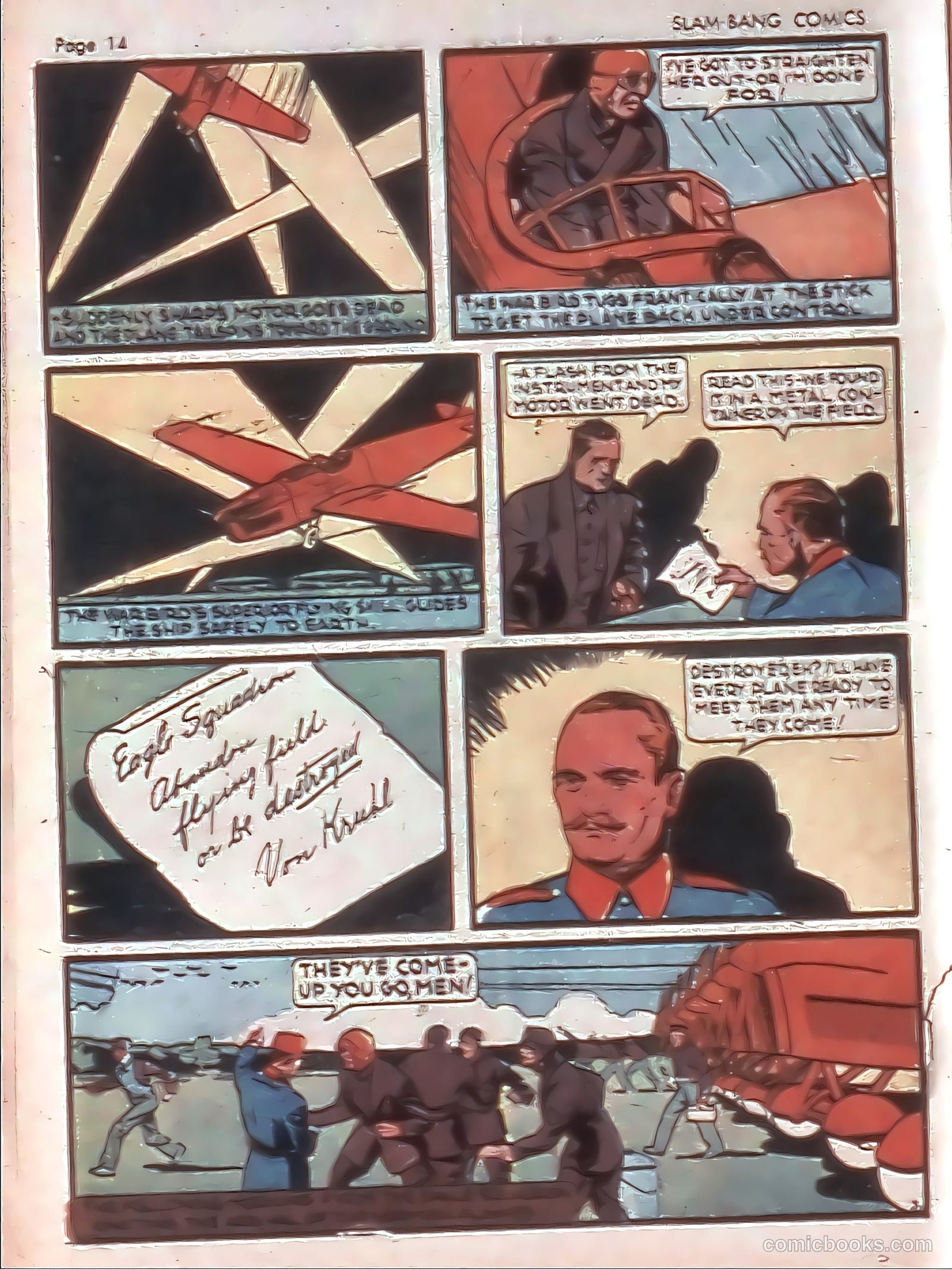 Slam-Bang Comics #1 (1940) — page 16 of 69
