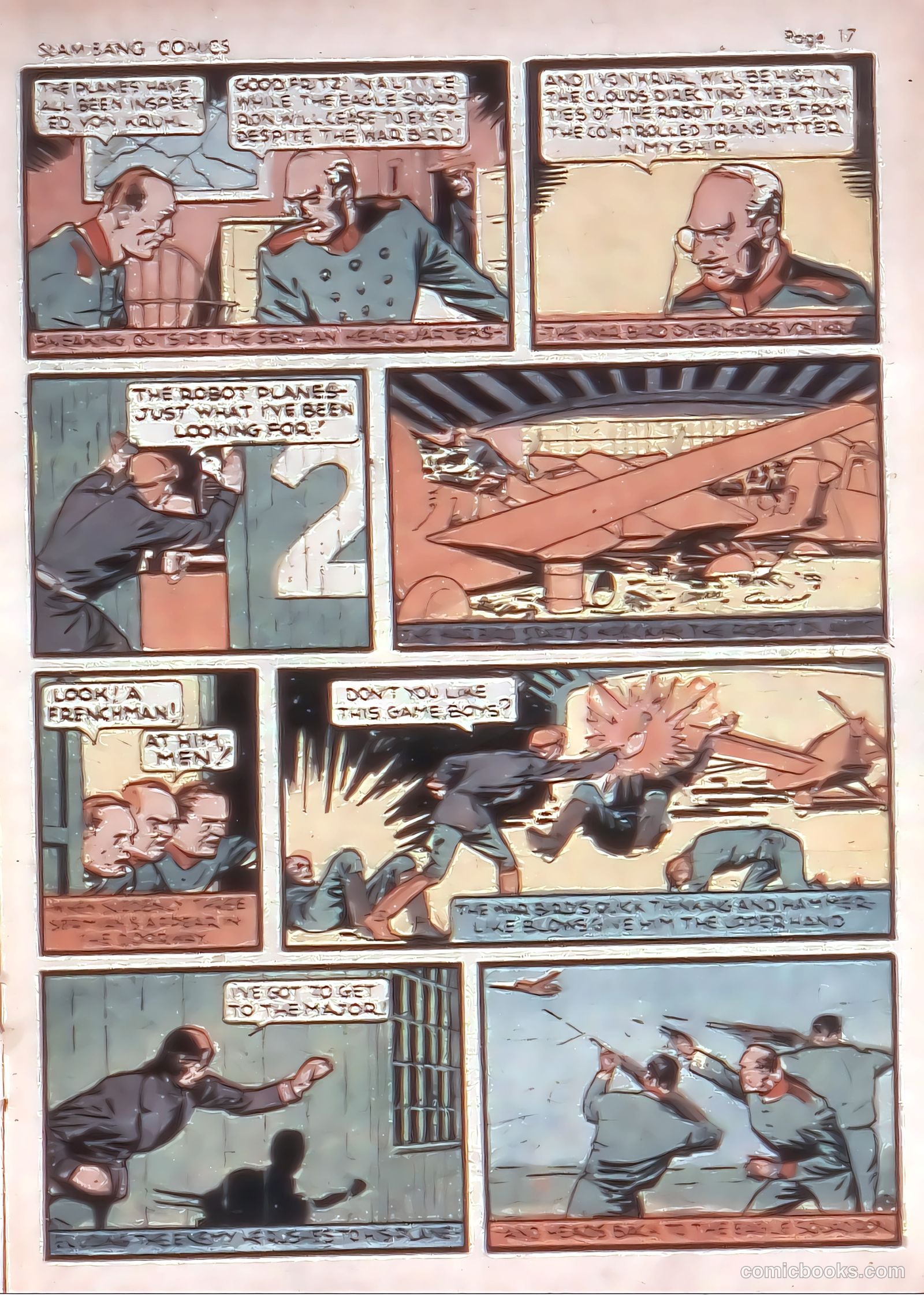 Slam-Bang Comics #1 (1940) — page 19 of 69
