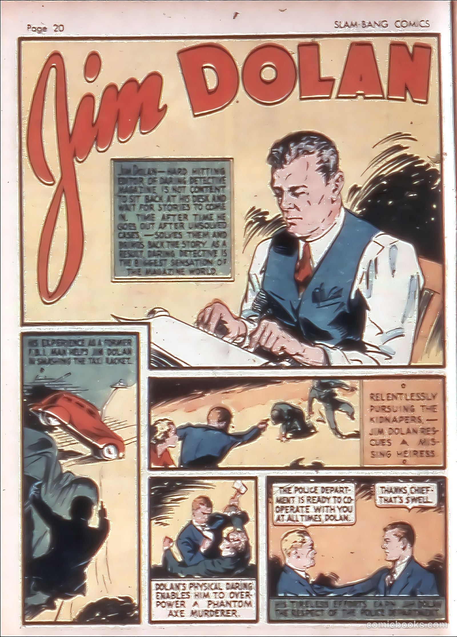 Slam-Bang Comics #1 (1940) — page 22 of 69