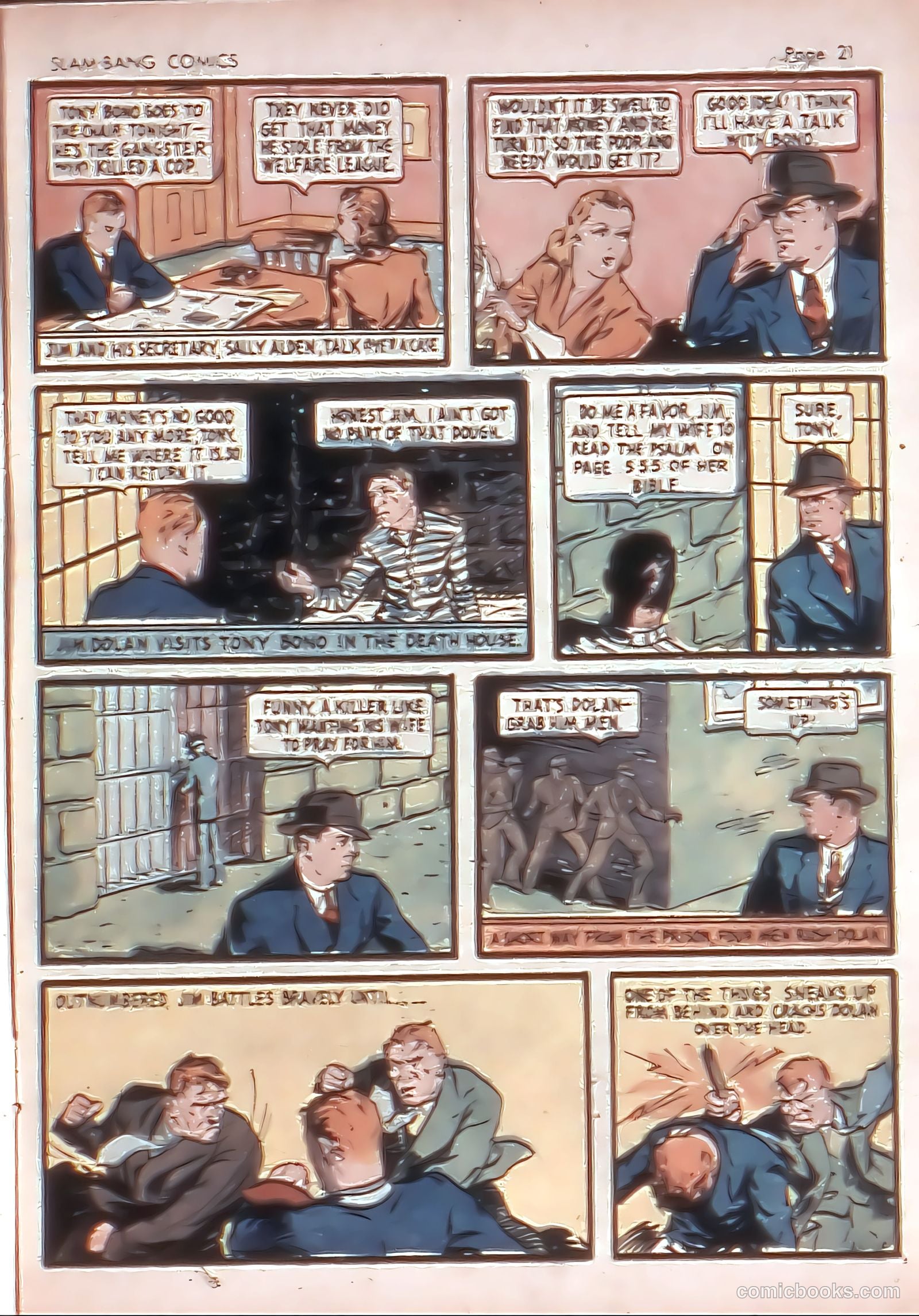 Slam-Bang Comics #1 (1940) — page 23 of 69