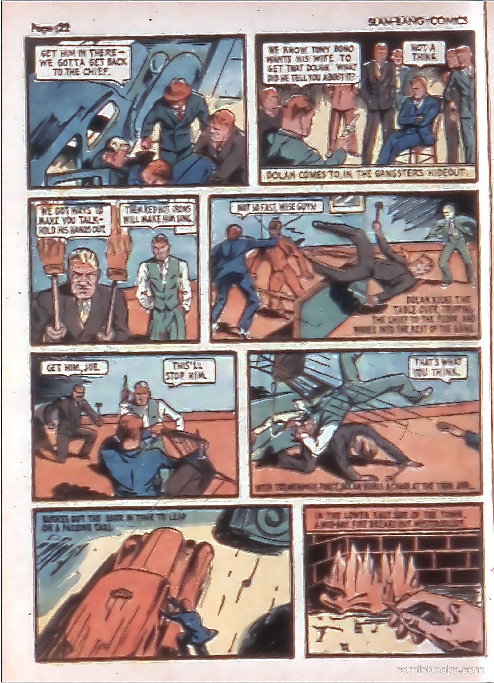 Slam-Bang Comics #1 (1940) — page 24 of 69