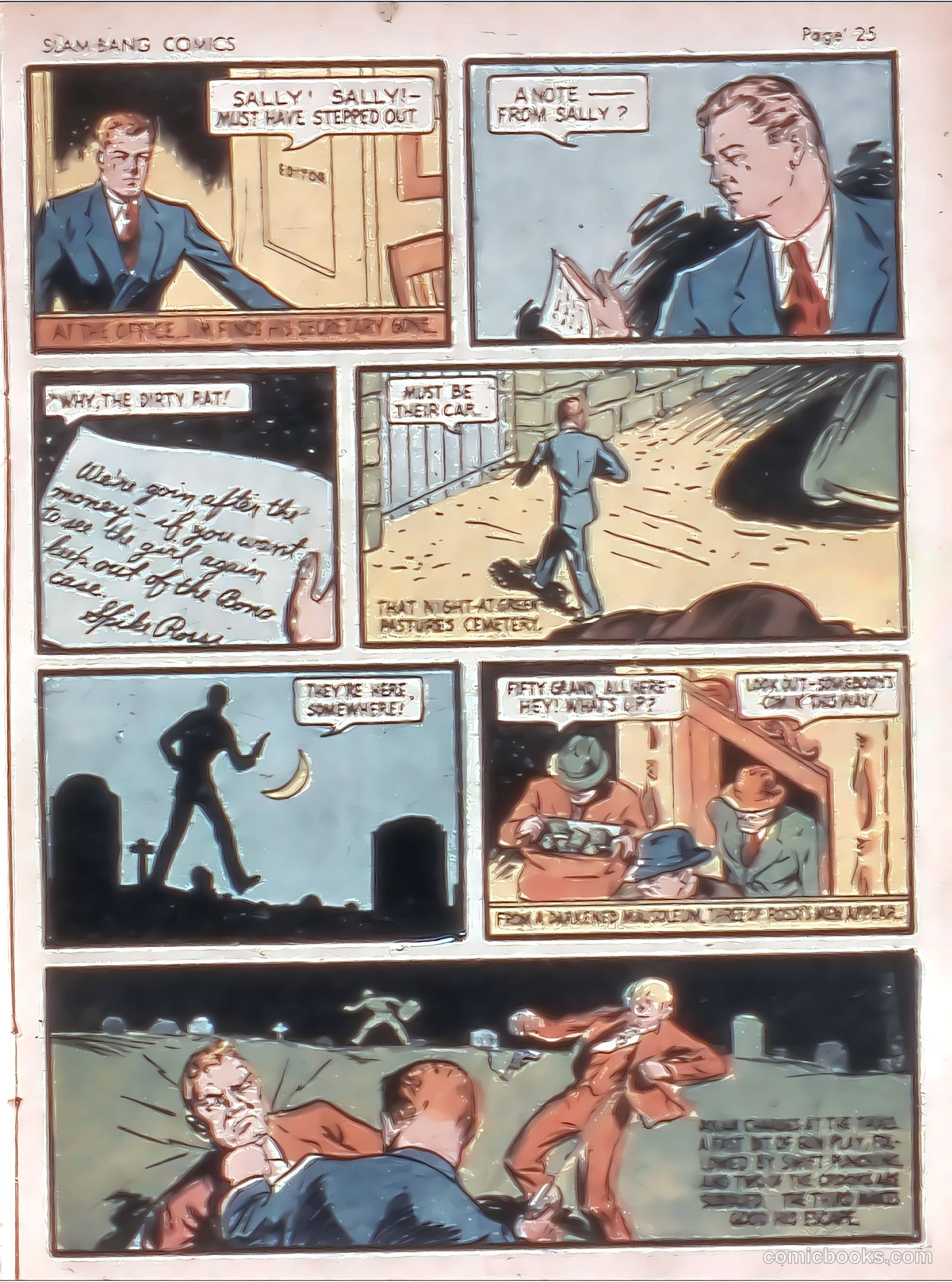 Slam-Bang Comics #1 (1940) — page 27 of 69