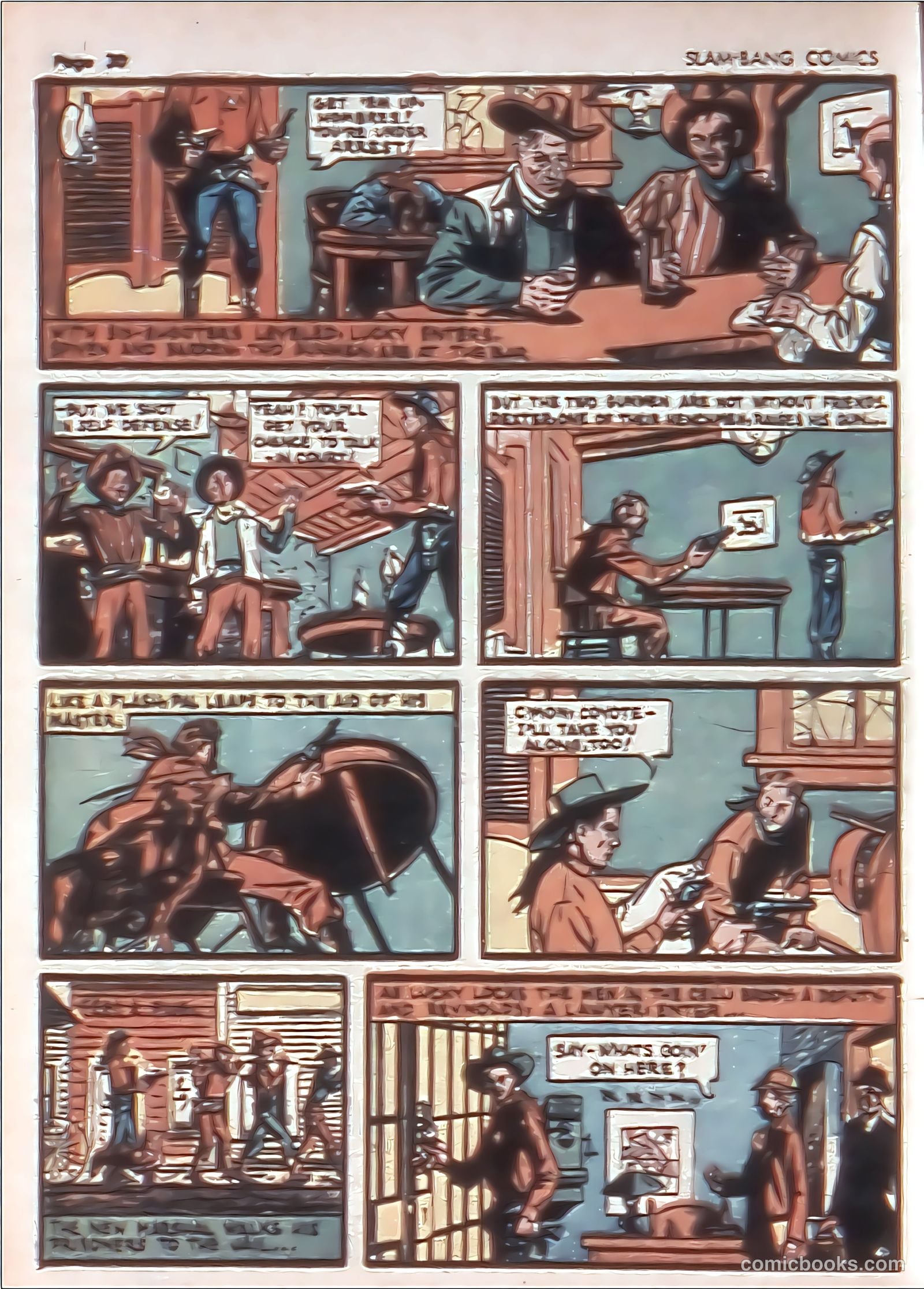 Slam-Bang Comics #1 (1940) — page 32 of 69