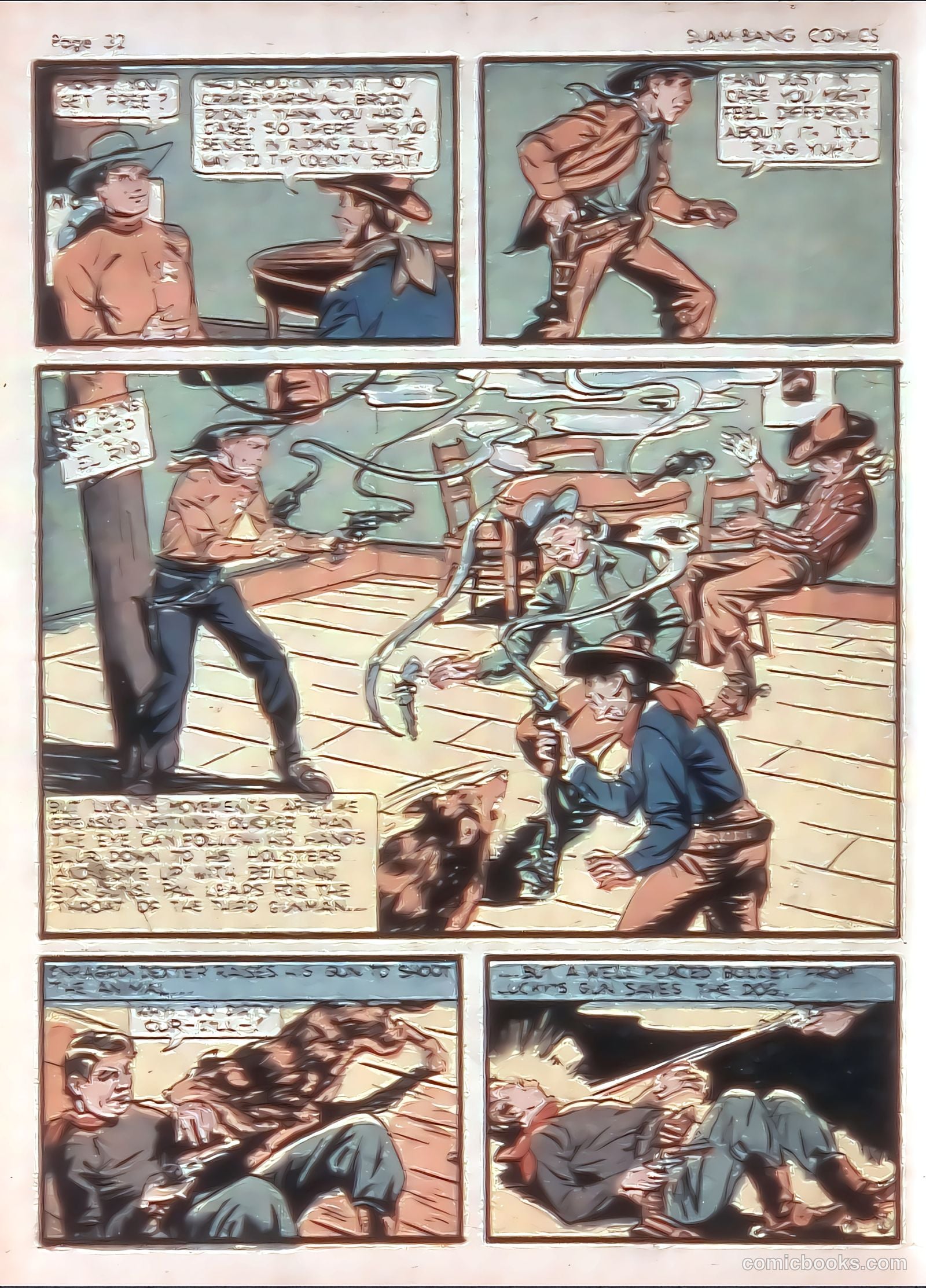 Slam-Bang Comics #1 (1940) — page 34 of 69