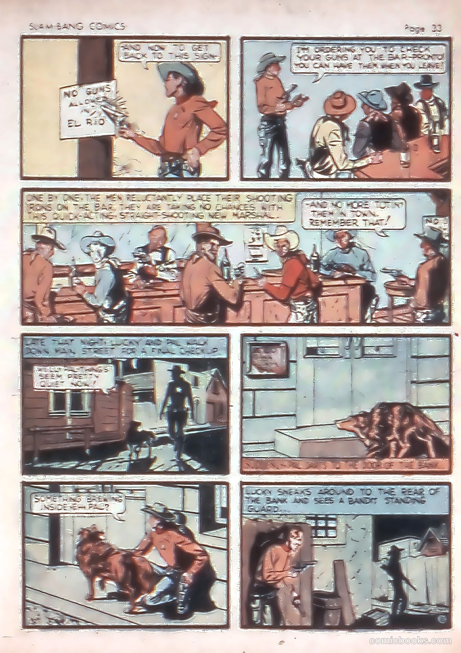 Slam-Bang Comics #1 (1940) — page 35 of 69