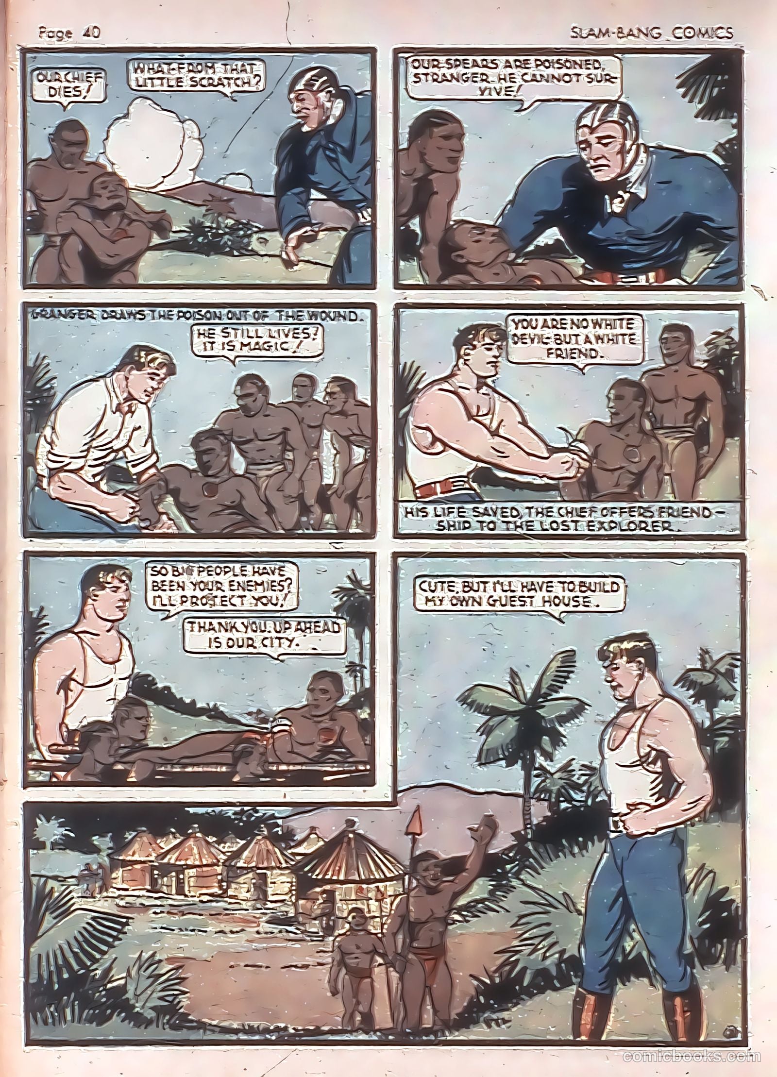 Slam-Bang Comics #1 (1940) — page 42 of 69