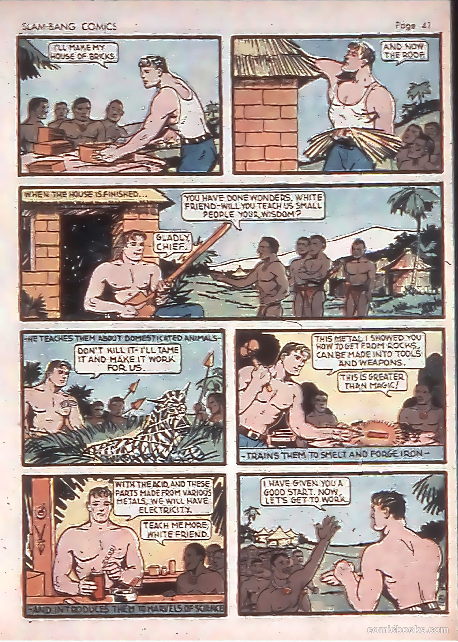 Slam-Bang Comics #1 (1940) — page 43 of 69