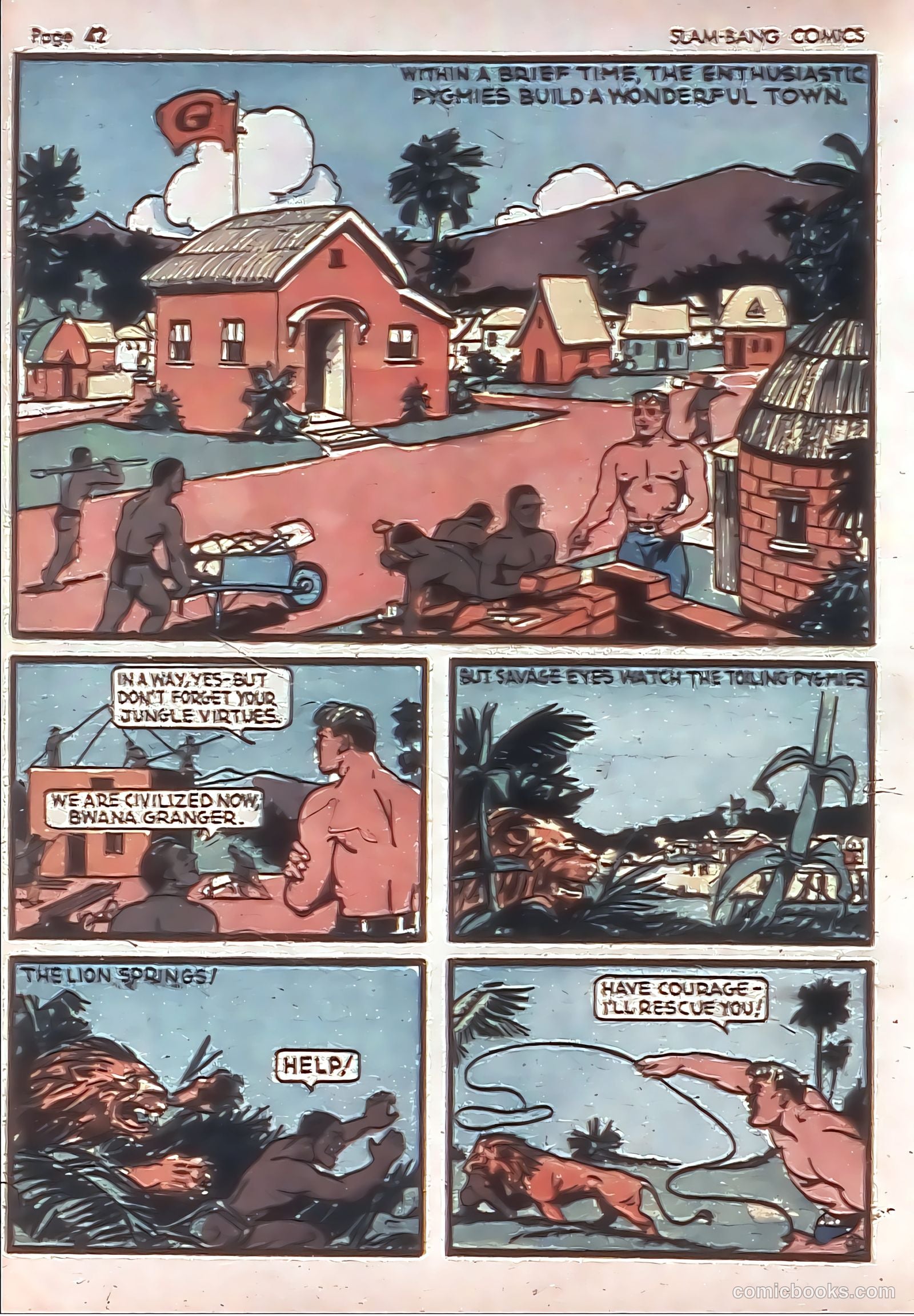 Slam-Bang Comics #1 (1940) — page 44 of 69
