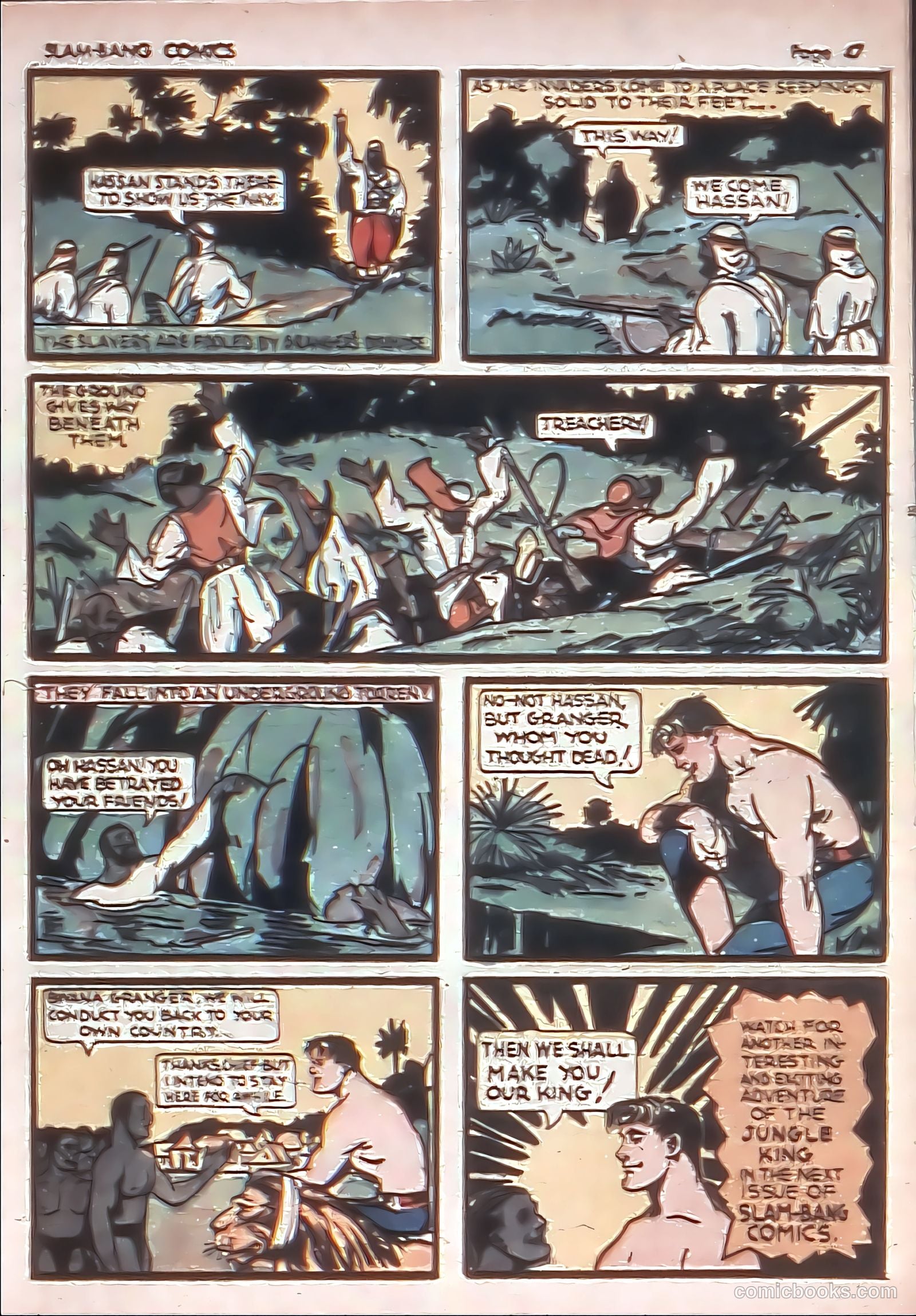Slam-Bang Comics #1 (1940) — page 49 of 69