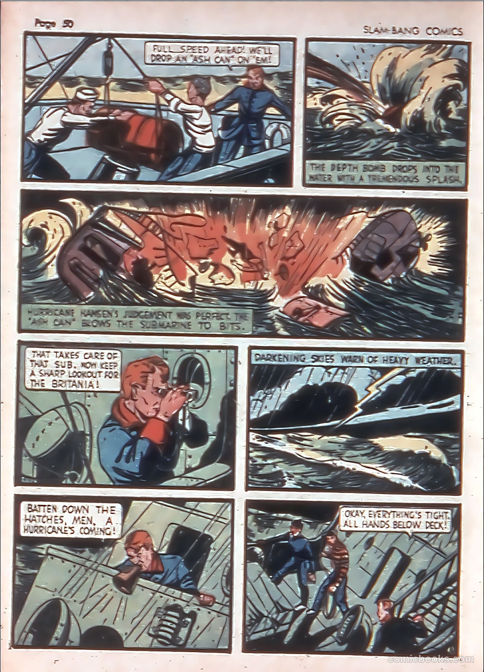 Slam-Bang Comics #1 (1940) — page 52 of 69