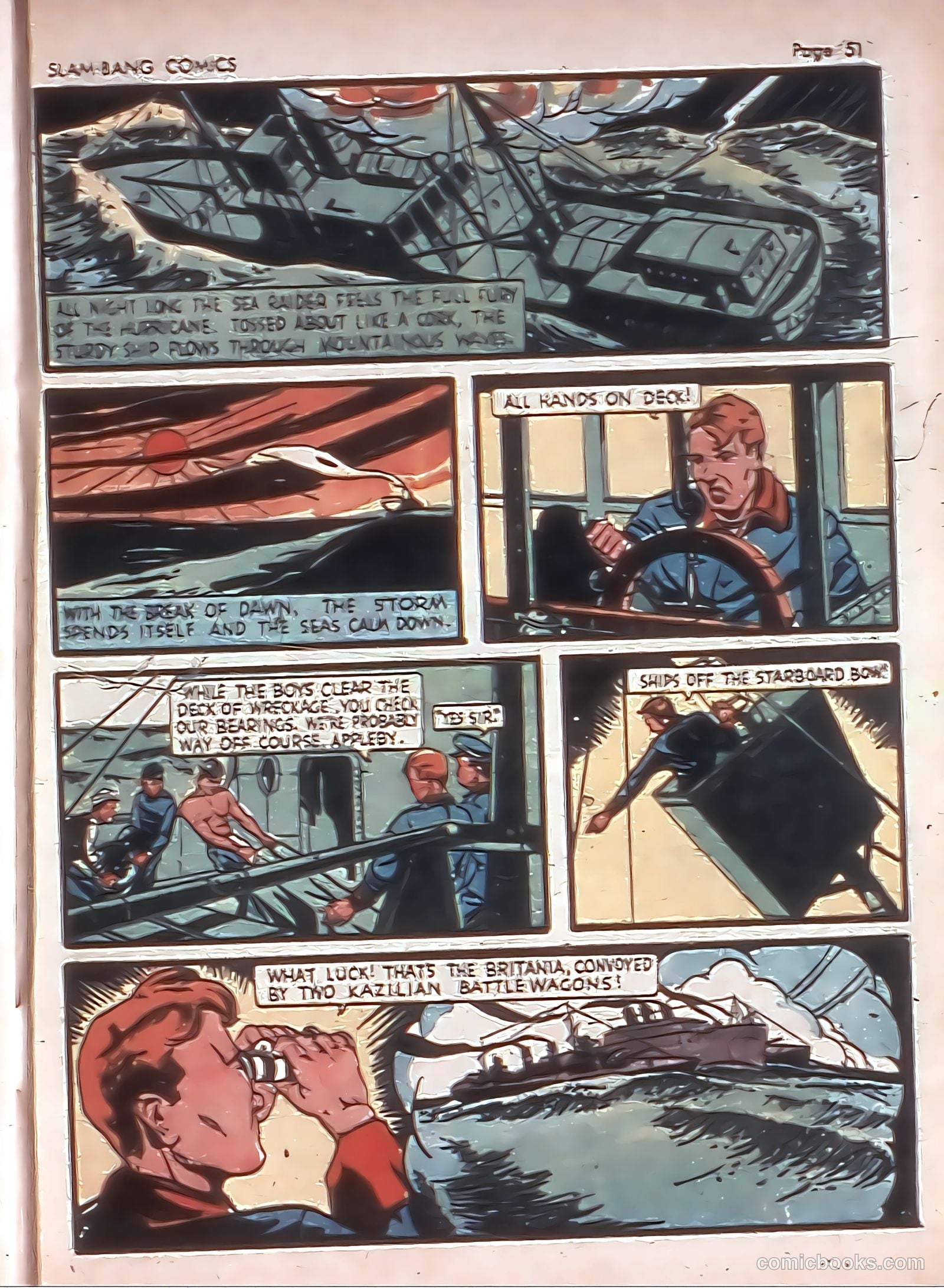 Slam-Bang Comics #1 (1940) — page 53 of 69