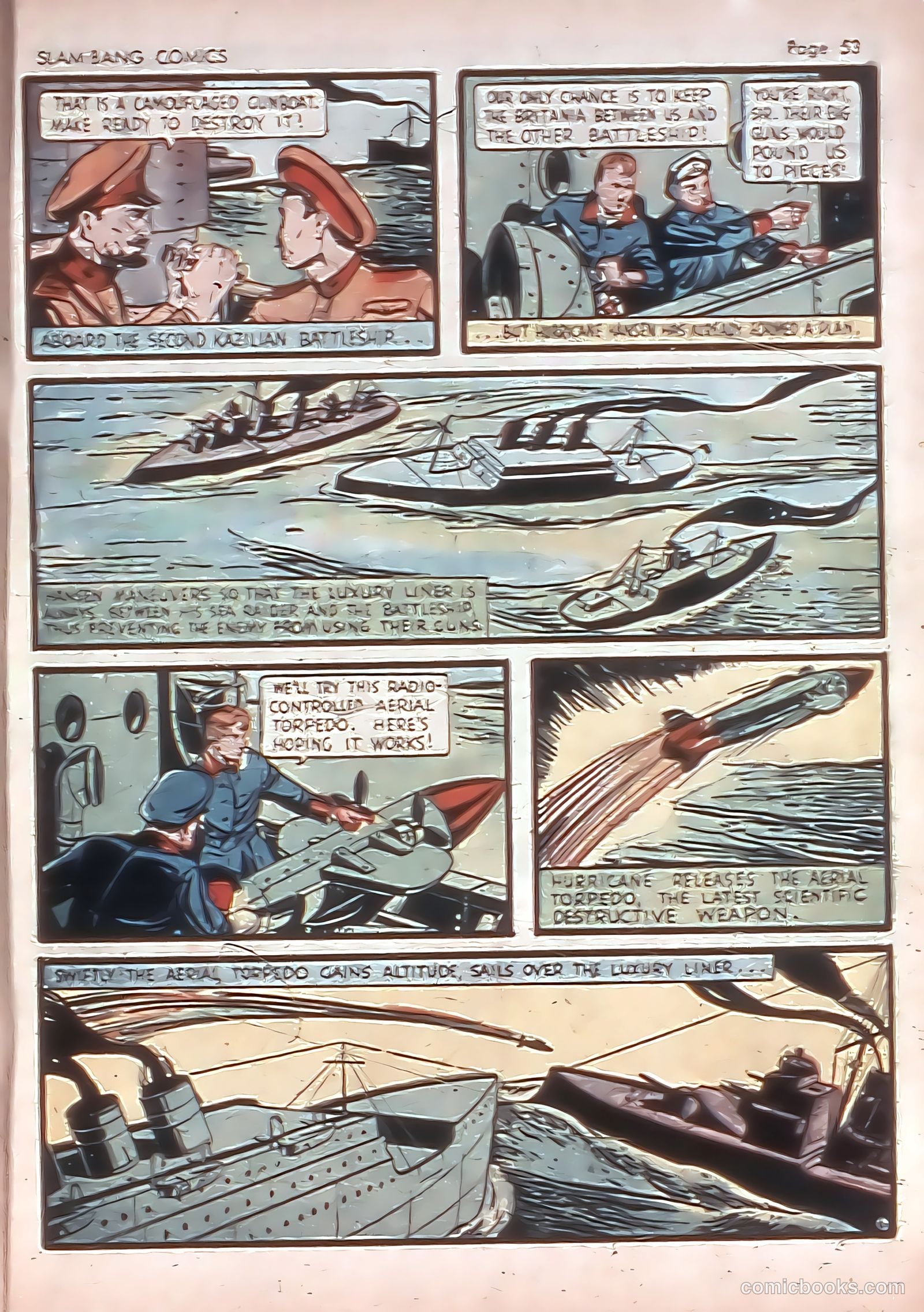 Slam-Bang Comics #1 (1940) — page 55 of 69