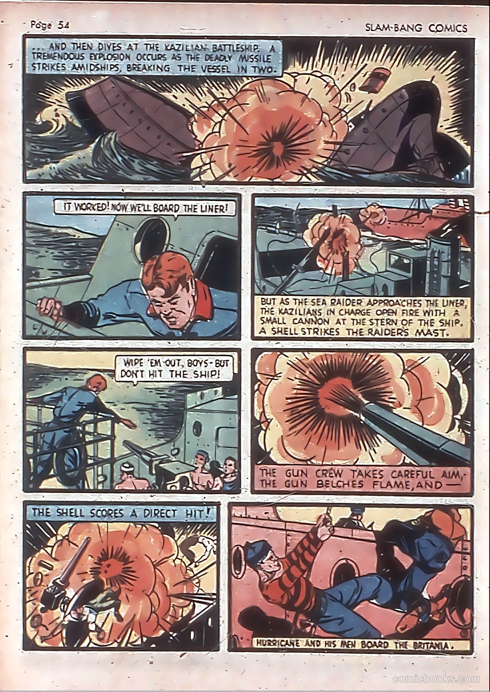 Slam-Bang Comics #1 (1940) — page 56 of 69