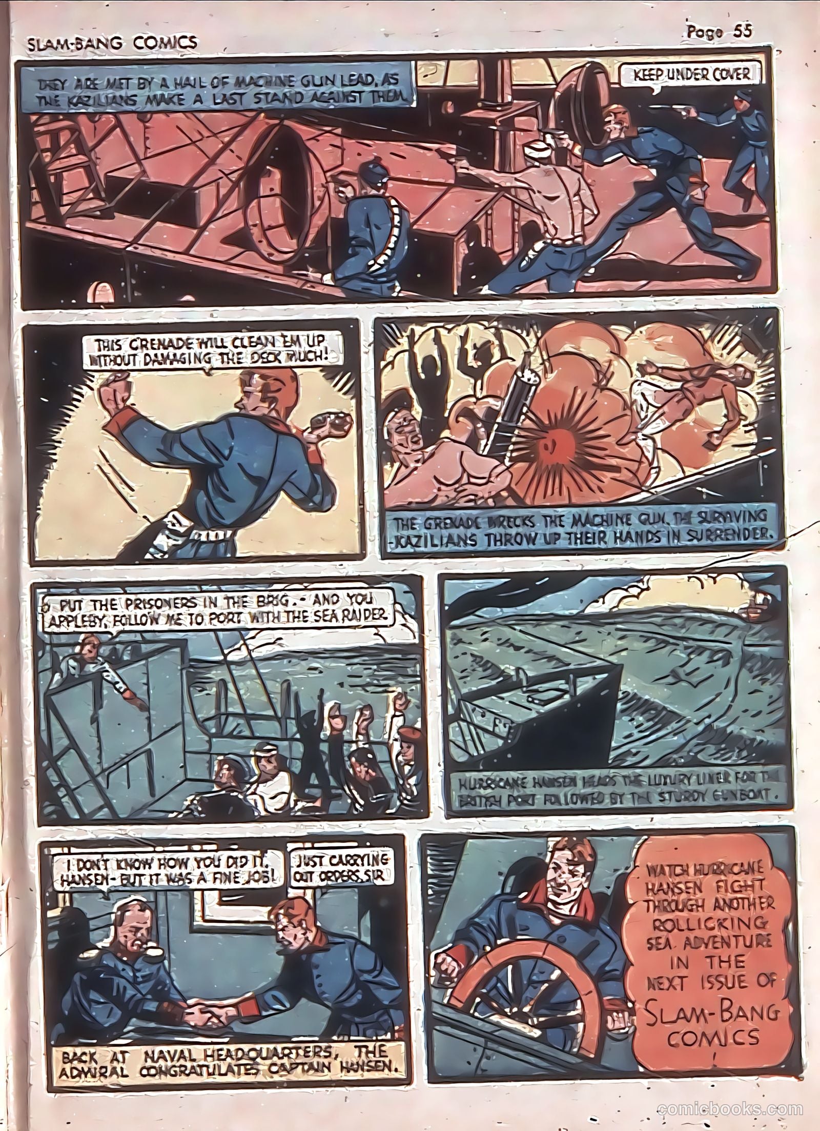 Slam-Bang Comics #1 (1940) — page 57 of 69