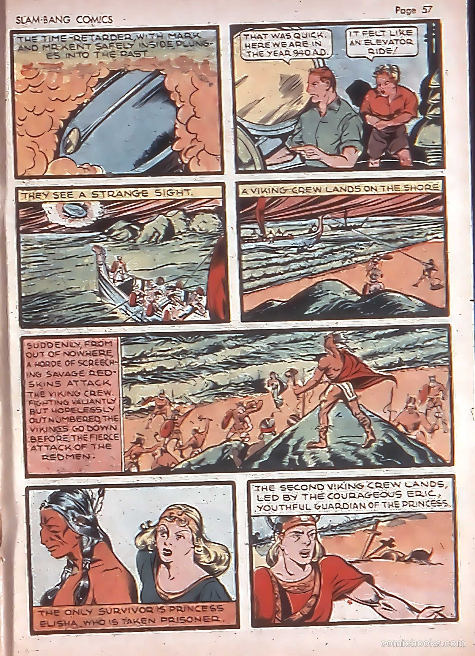Slam-Bang Comics #1 (1940) — page 59 of 69