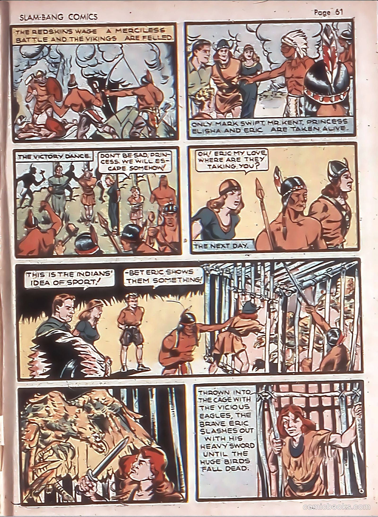 Slam-Bang Comics #1 (1940) — page 63 of 69