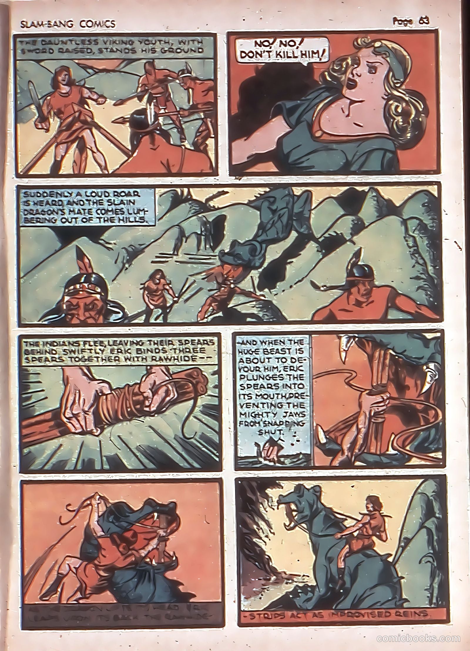 Slam-Bang Comics #1 (1940) — page 65 of 69
