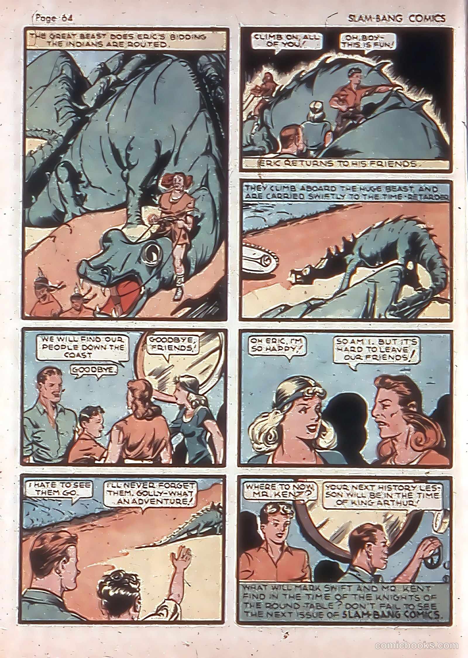 Slam-Bang Comics #1 (1940) — page 66 of 69