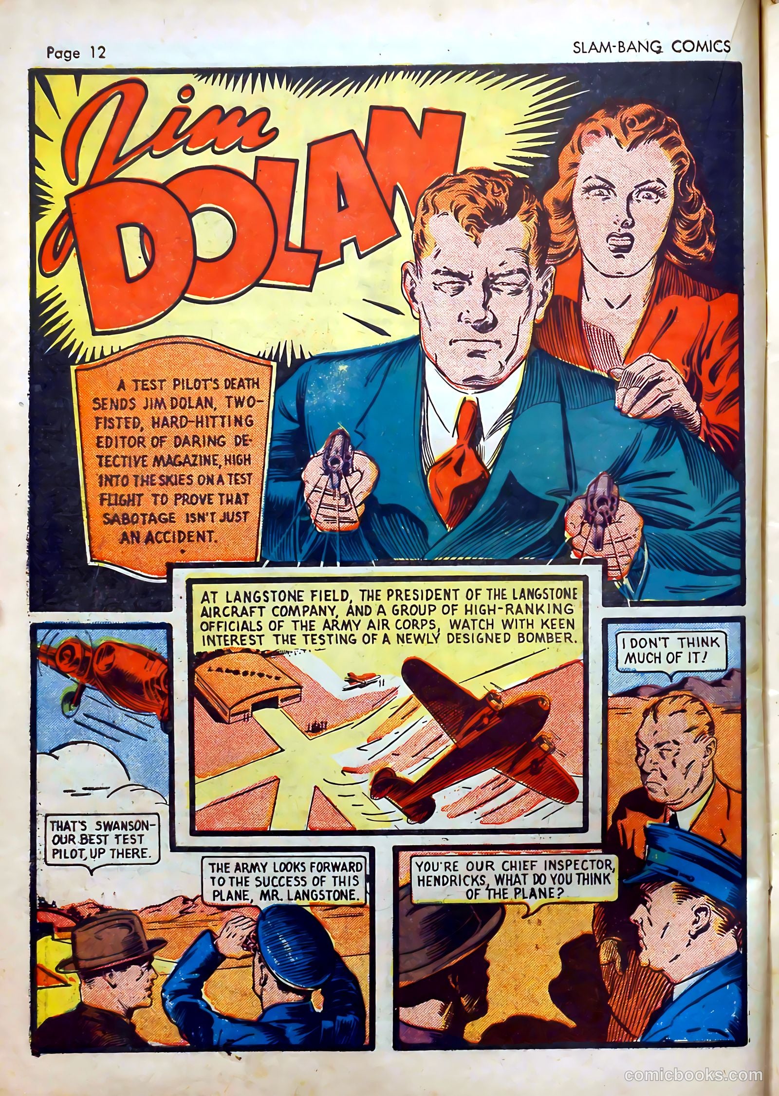 Slam-Bang Comics #2 (1940) — page 14 of 68