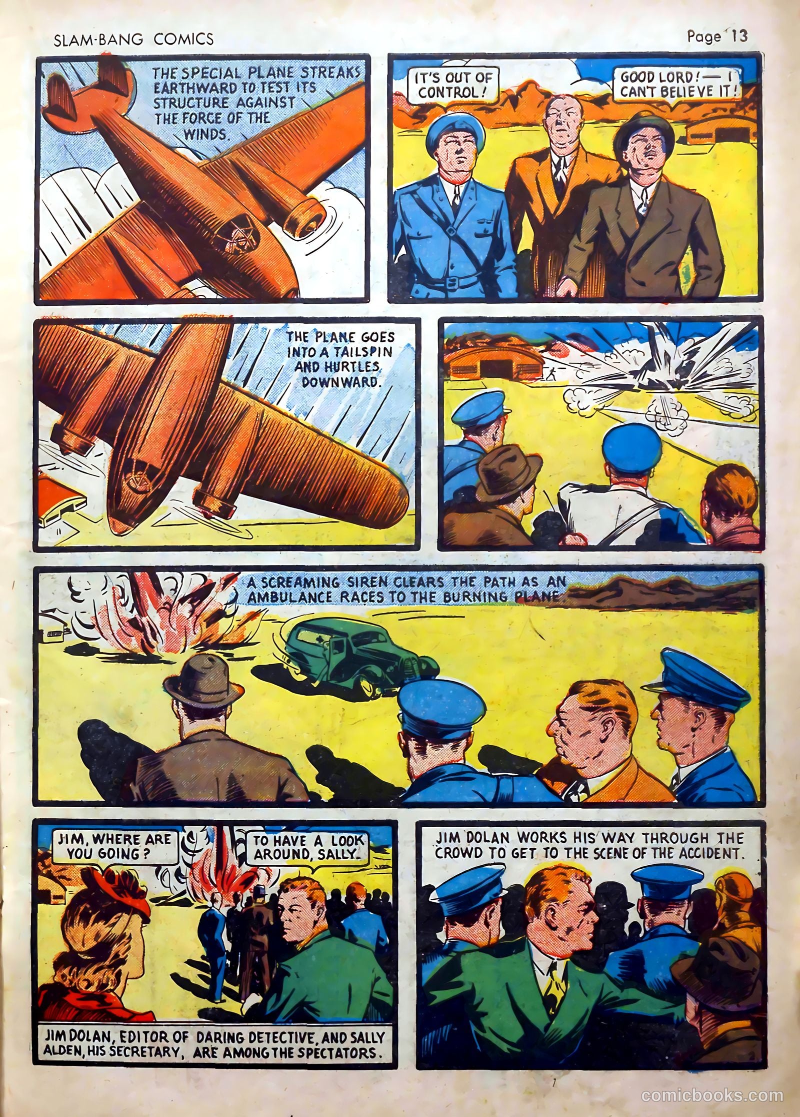 Slam-Bang Comics #2 (1940) — page 15 of 68