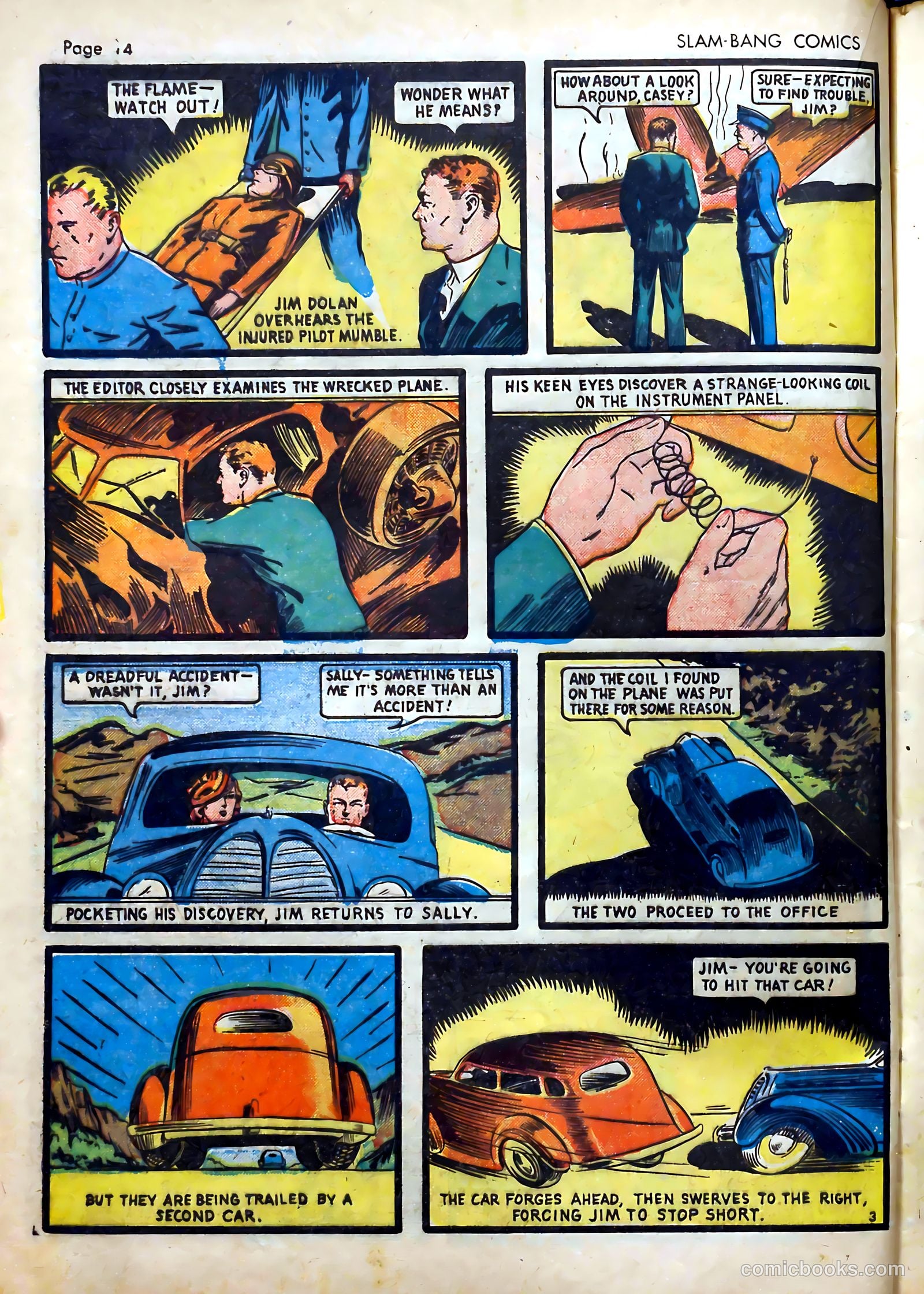 Slam-Bang Comics #2 (1940) — page 16 of 68