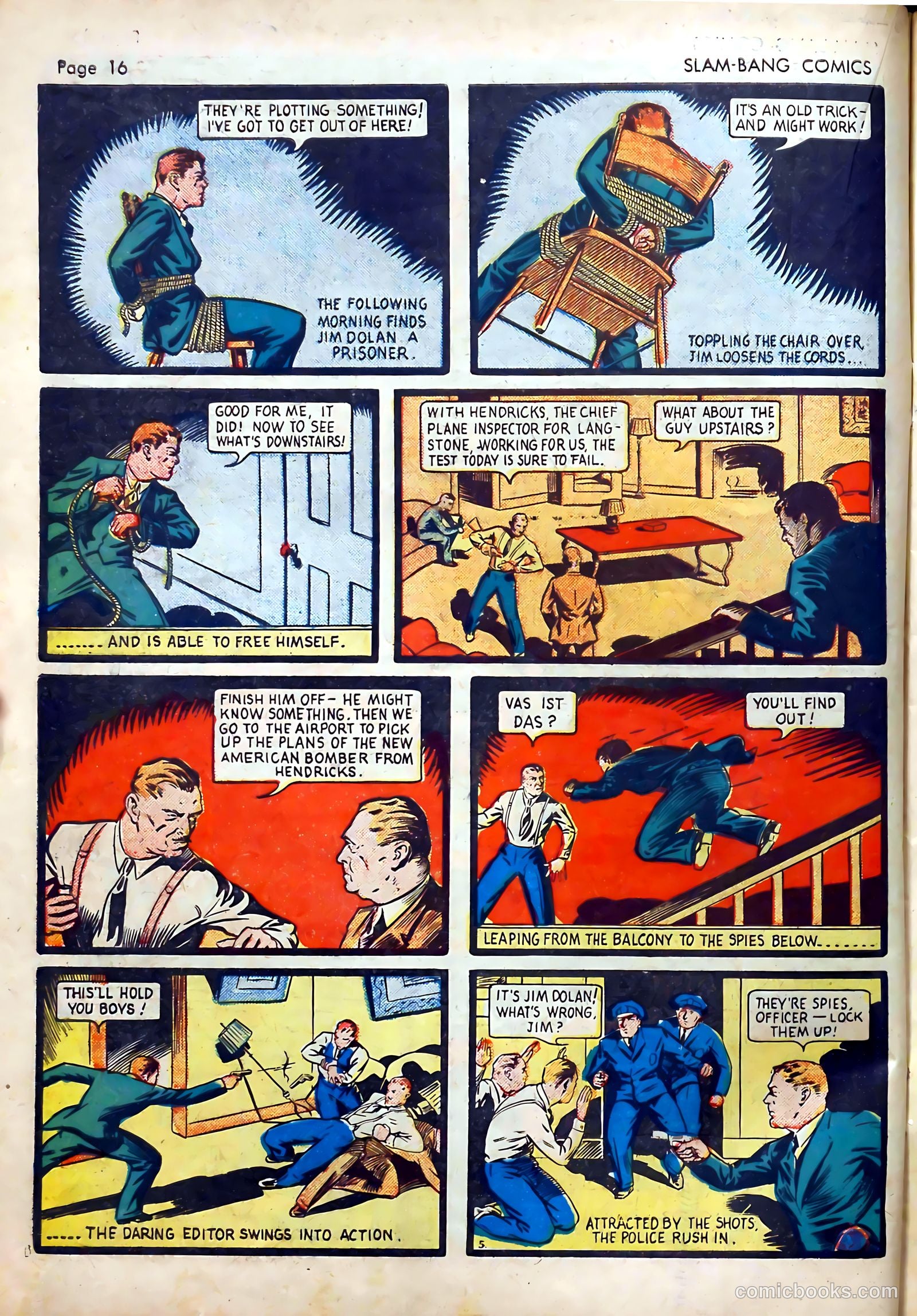 Slam-Bang Comics #2 (1940) — page 18 of 68