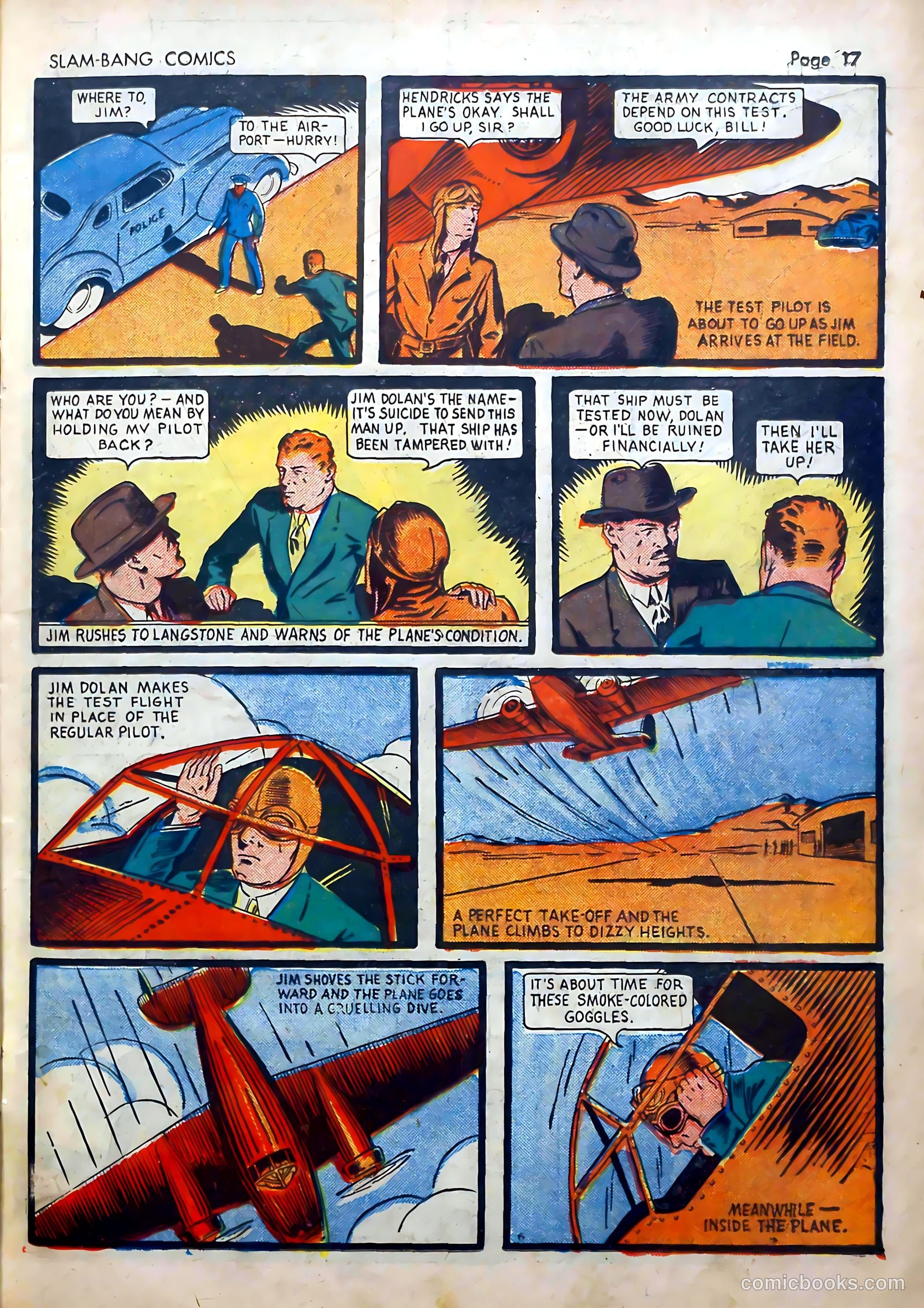 Slam-Bang Comics #2 (1940) — page 19 of 68