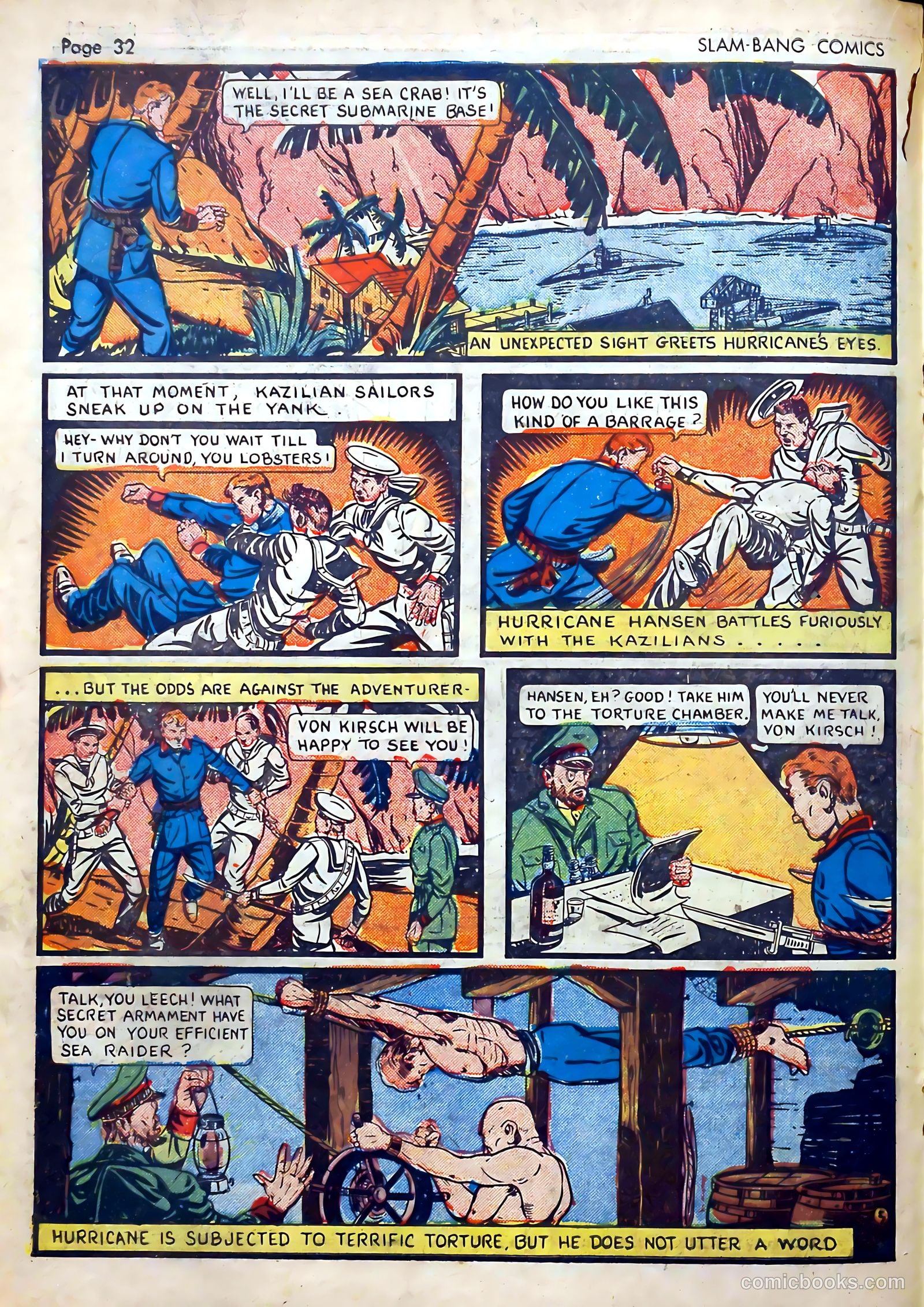Slam-Bang Comics #2 (1940) — page 34 of 68