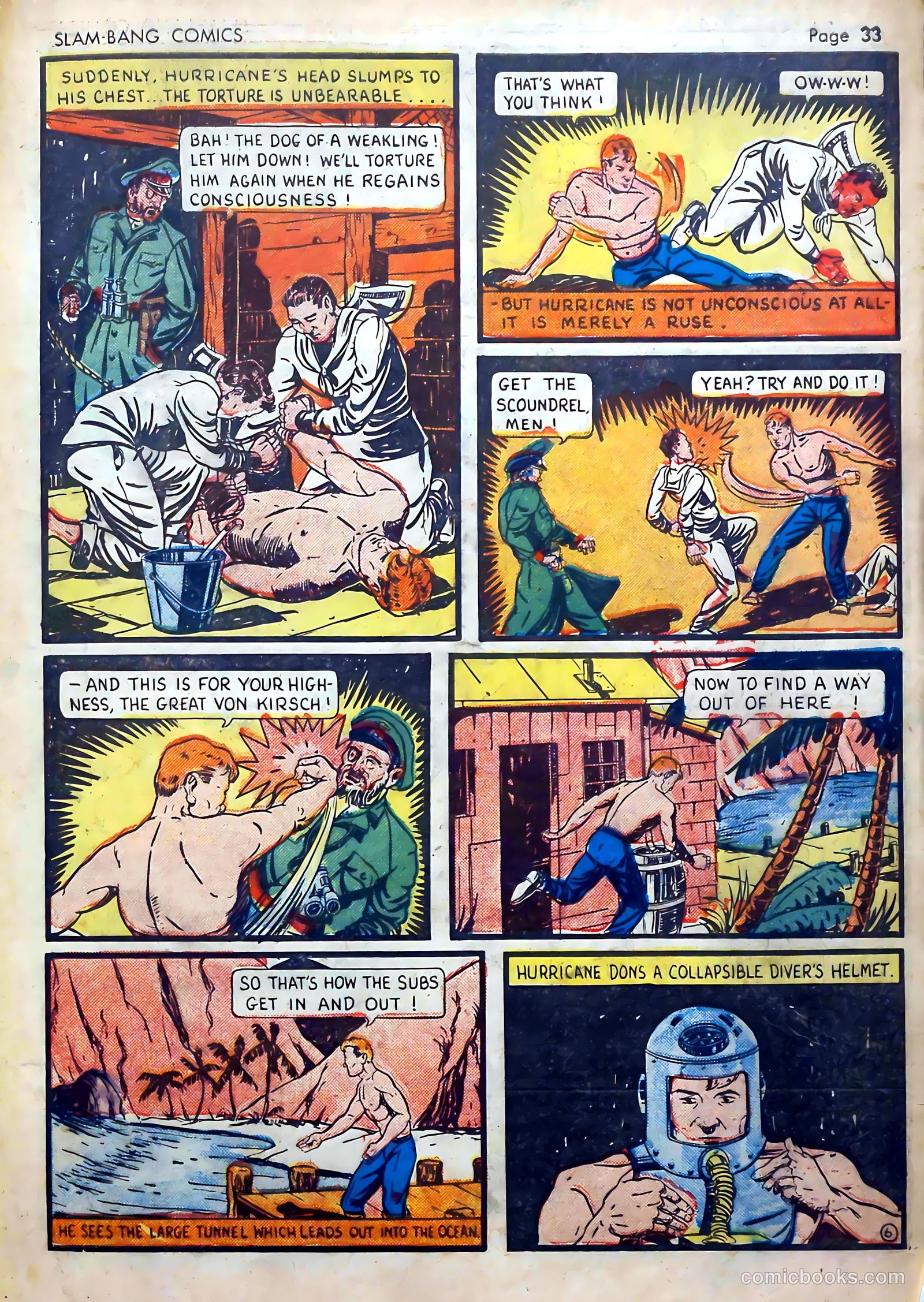 Slam-Bang Comics #2 (1940) — page 35 of 68