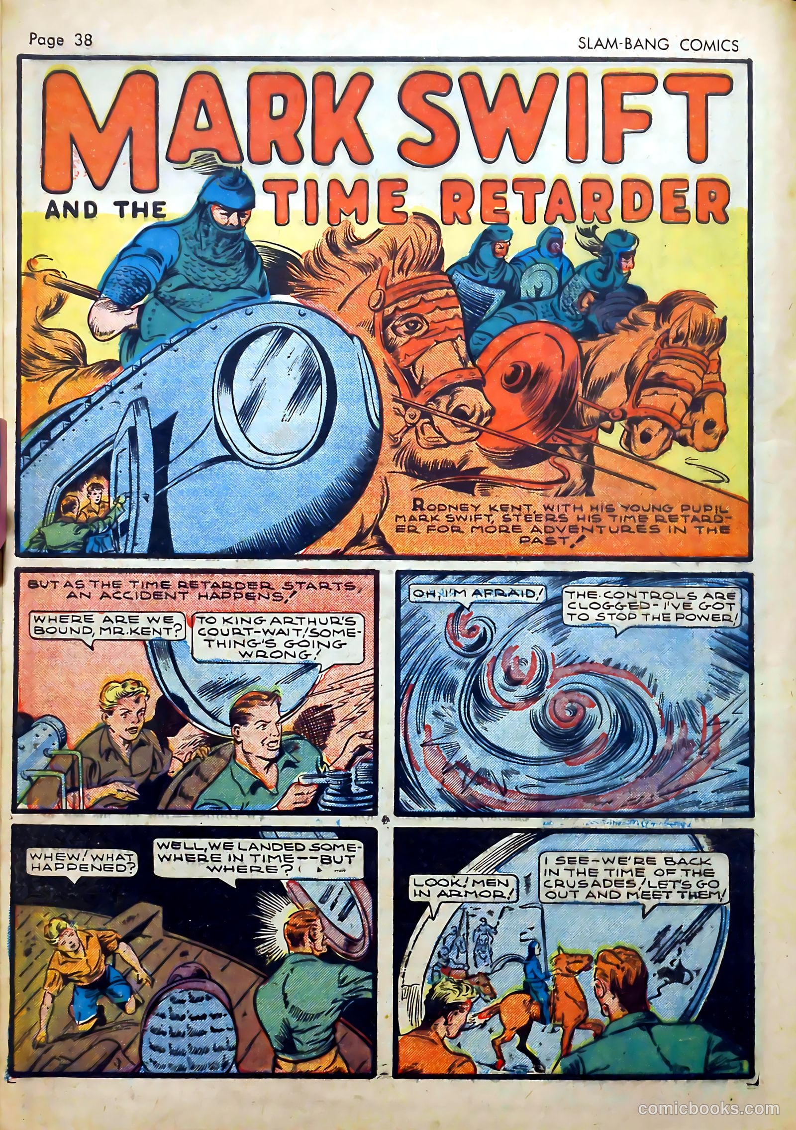 Slam-Bang Comics #2 (1940) — page 40 of 68