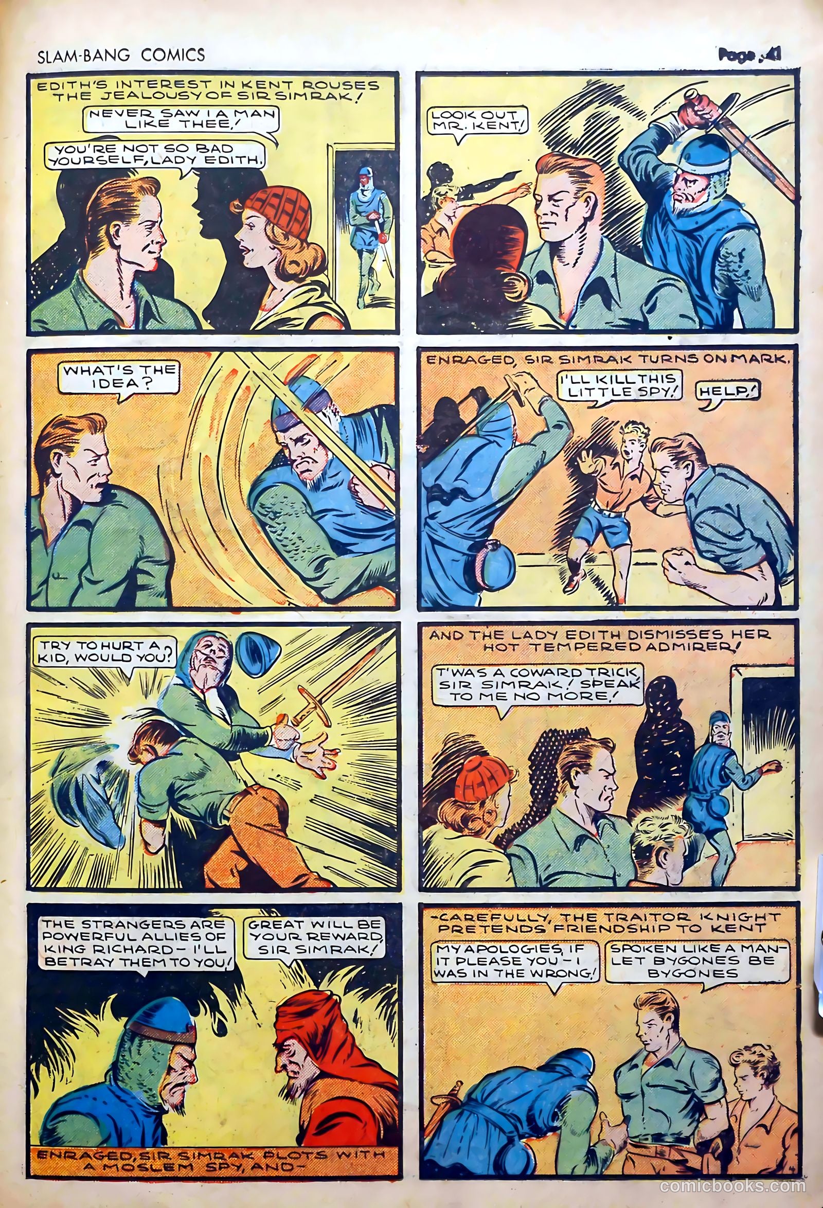Slam-Bang Comics #2 (1940) — page 43 of 68
