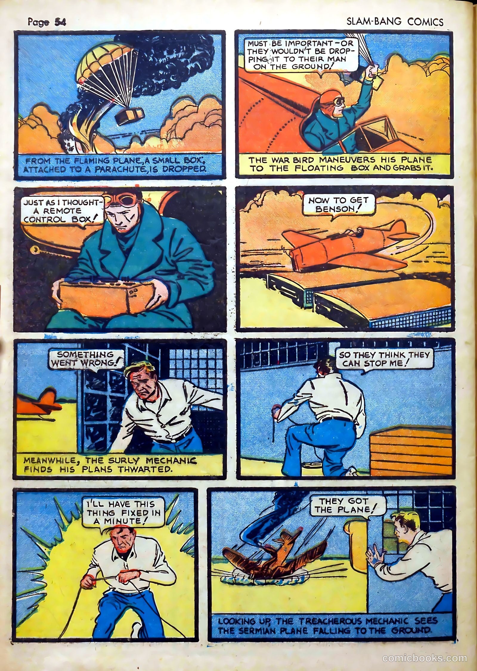 Slam-Bang Comics #2 (1940) — page 56 of 68