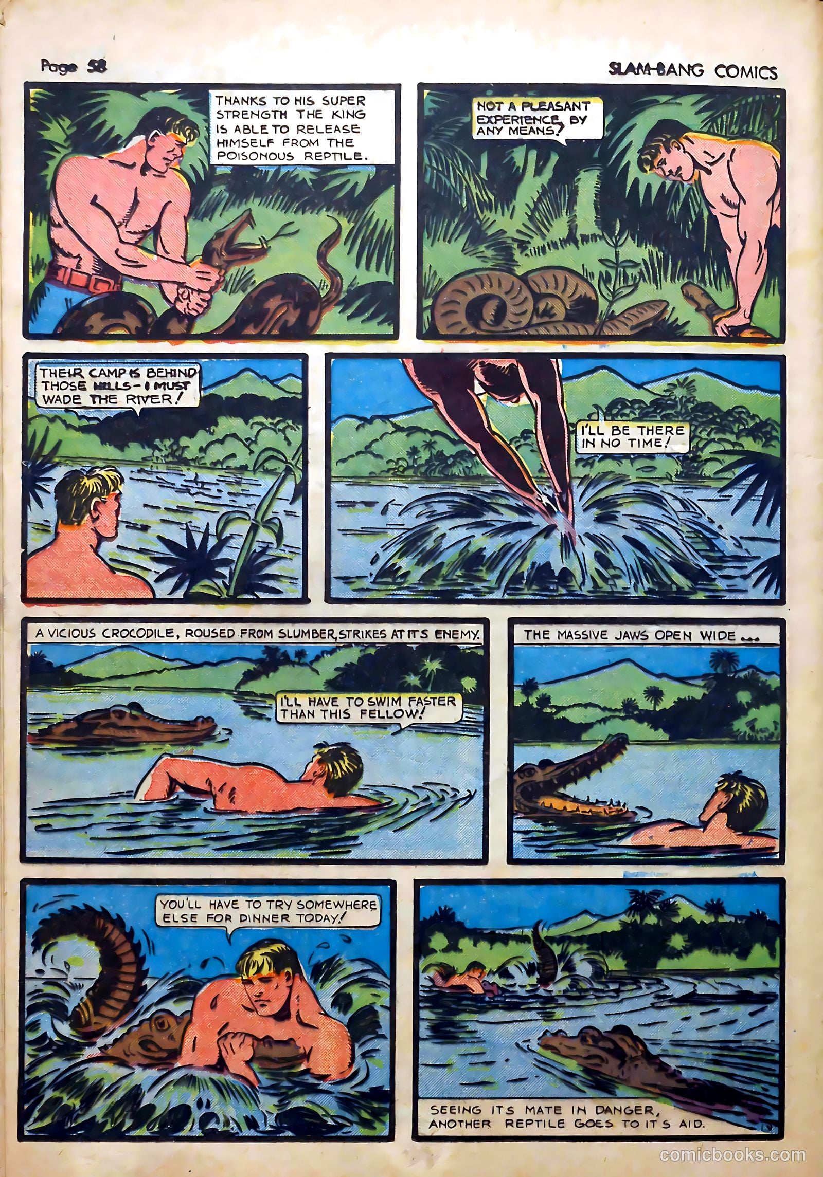Slam-Bang Comics #2 (1940) — page 60 of 68