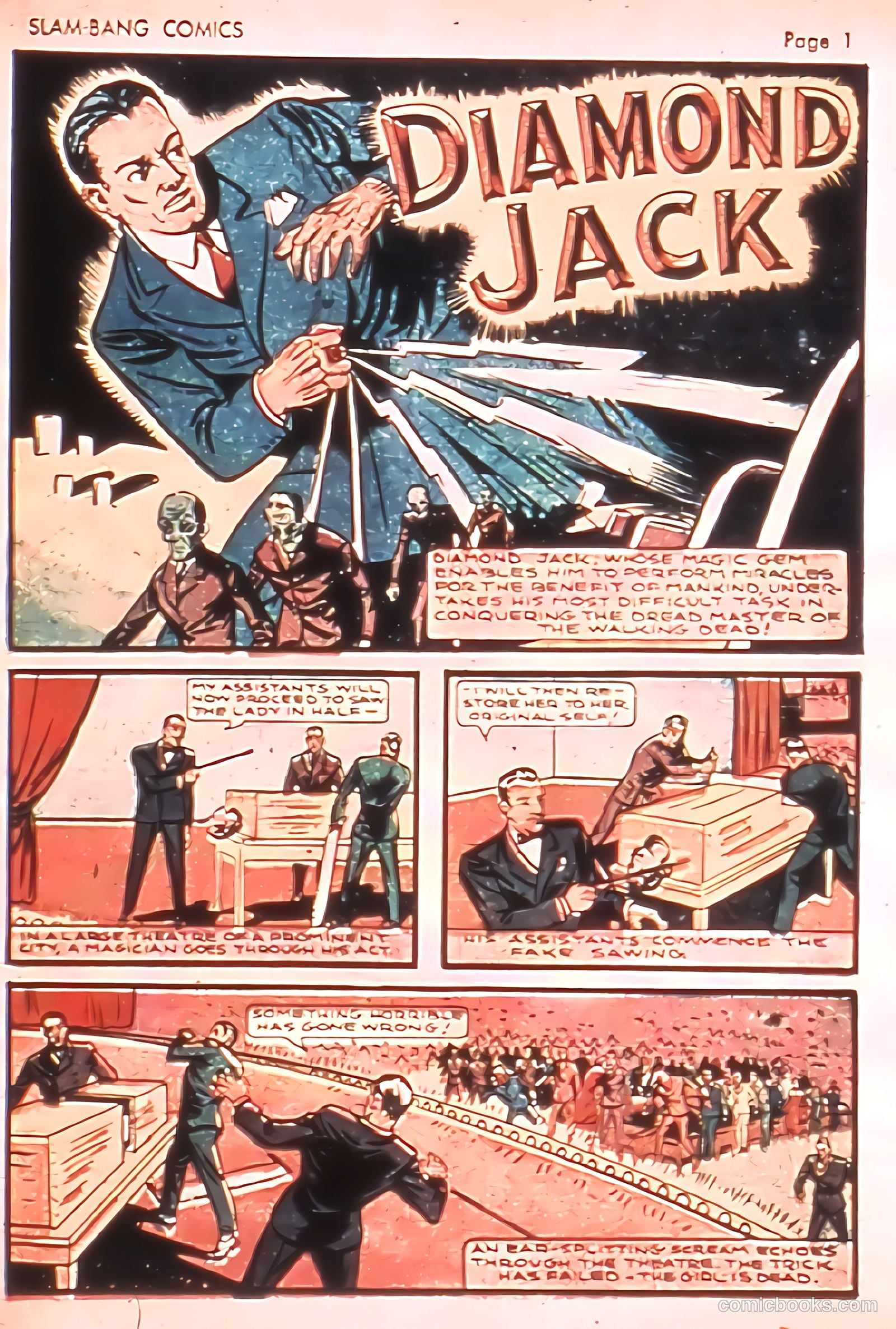 Slam-Bang Comics #3 (1940) — page 3 of 69