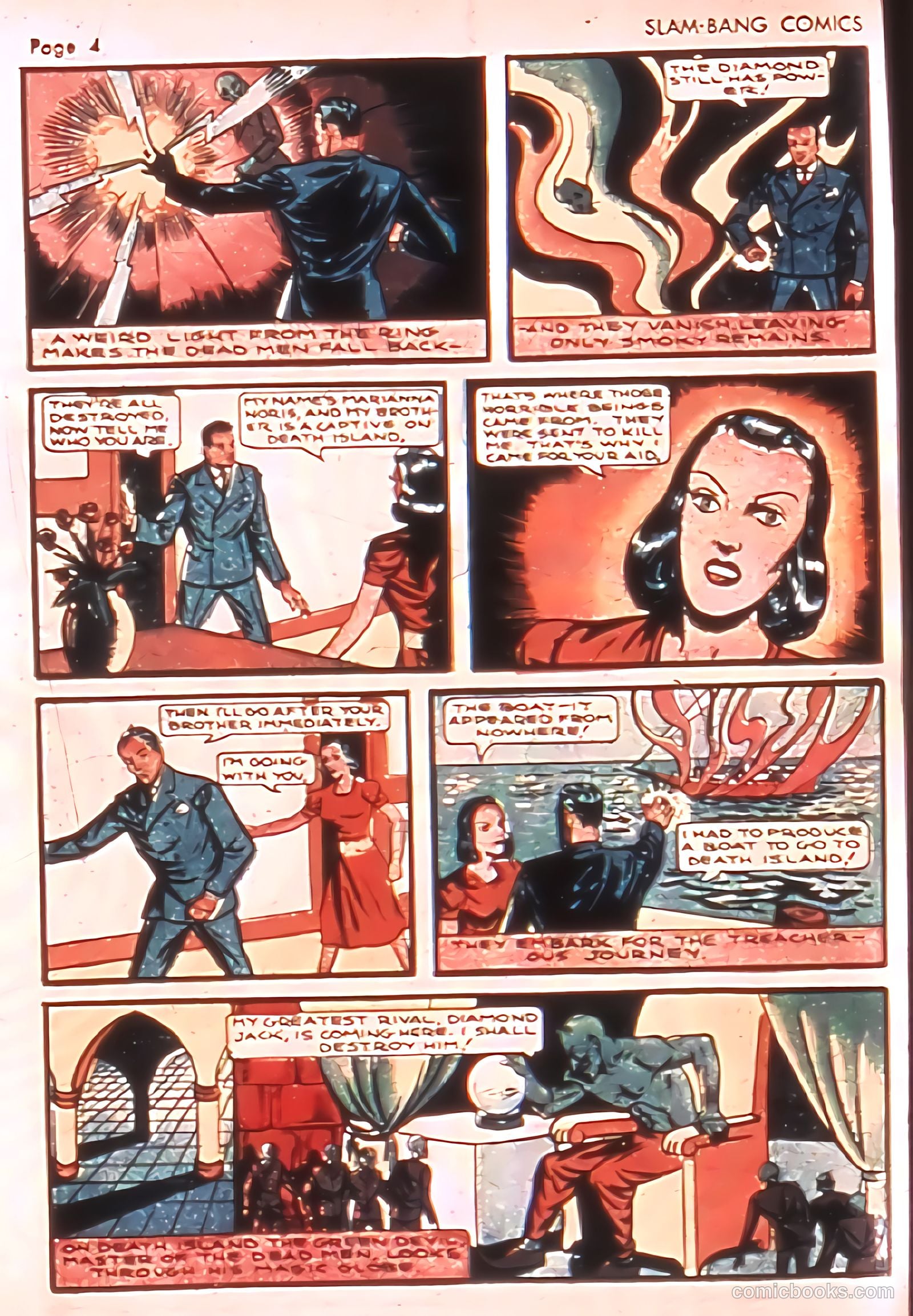 Slam-Bang Comics #3 (1940) — page 6 of 69