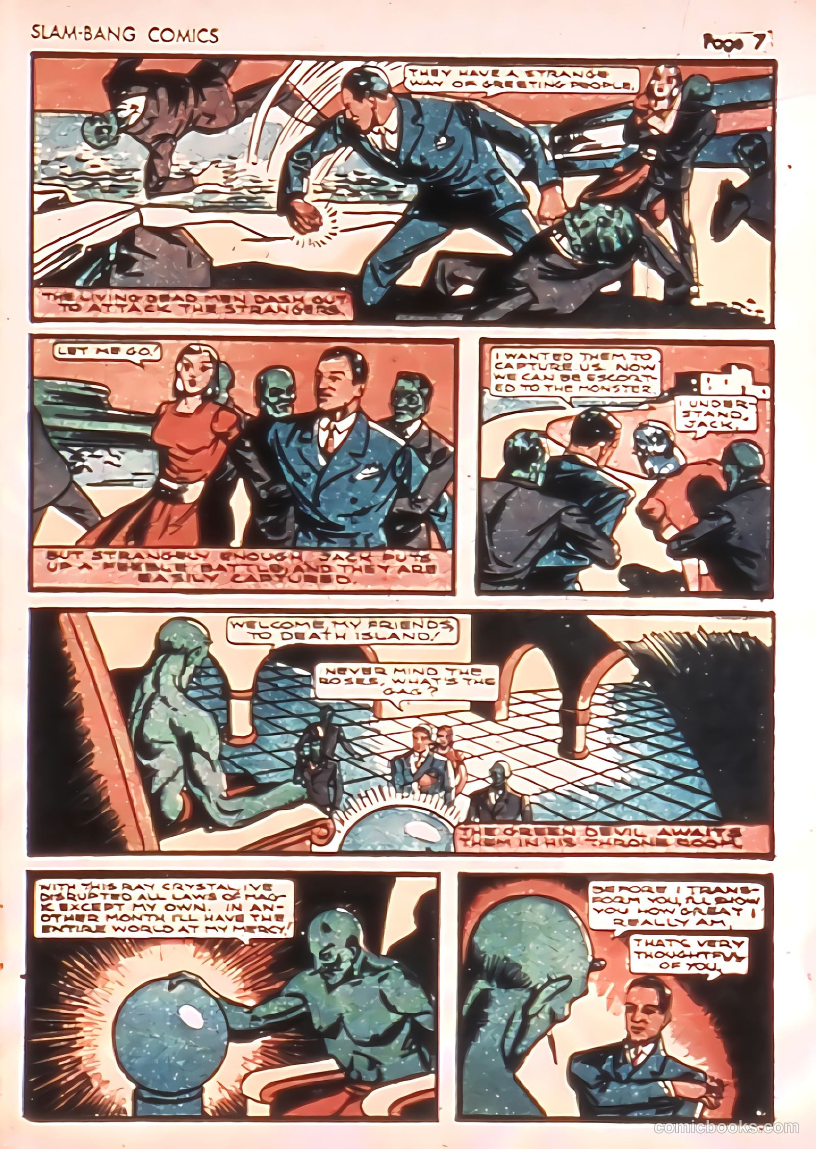 Slam-Bang Comics #3 (1940) — page 9 of 69