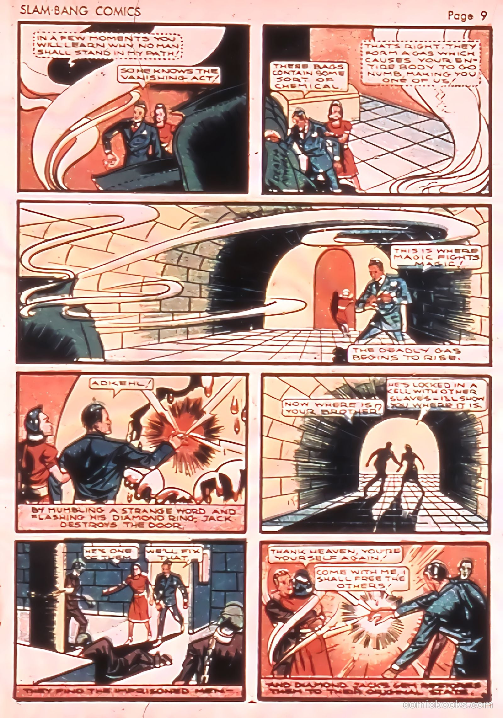 Slam-Bang Comics #3 (1940) — page 11 of 69