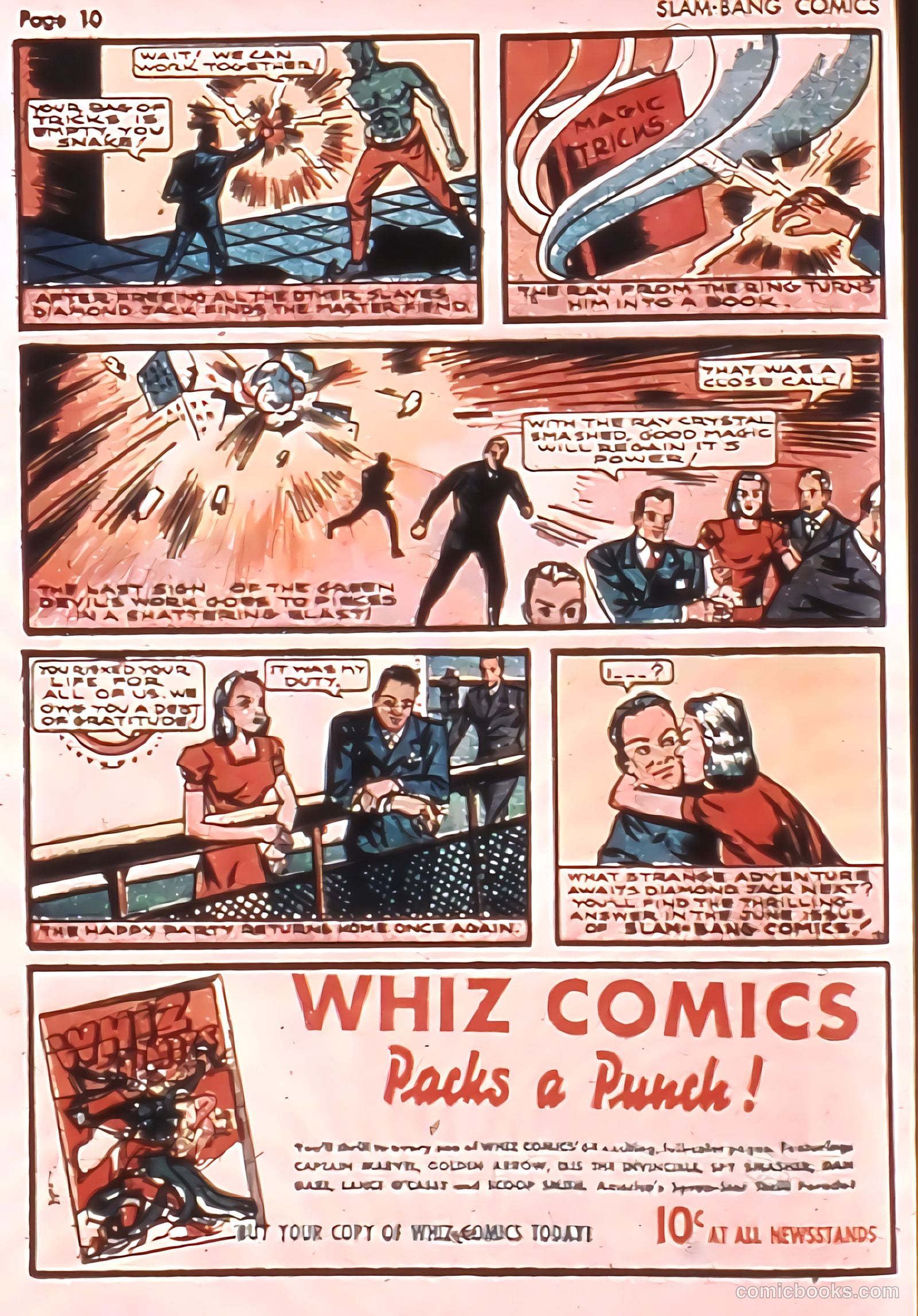 Slam-Bang Comics #3 (1940) — page 12 of 69