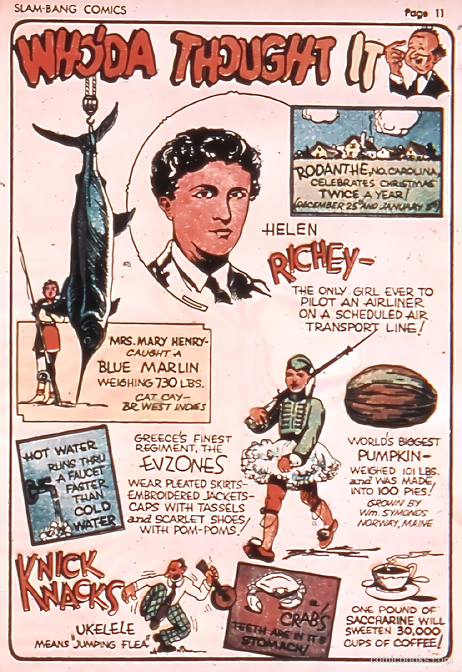Slam-Bang Comics #3 (1940) — page 13 of 69