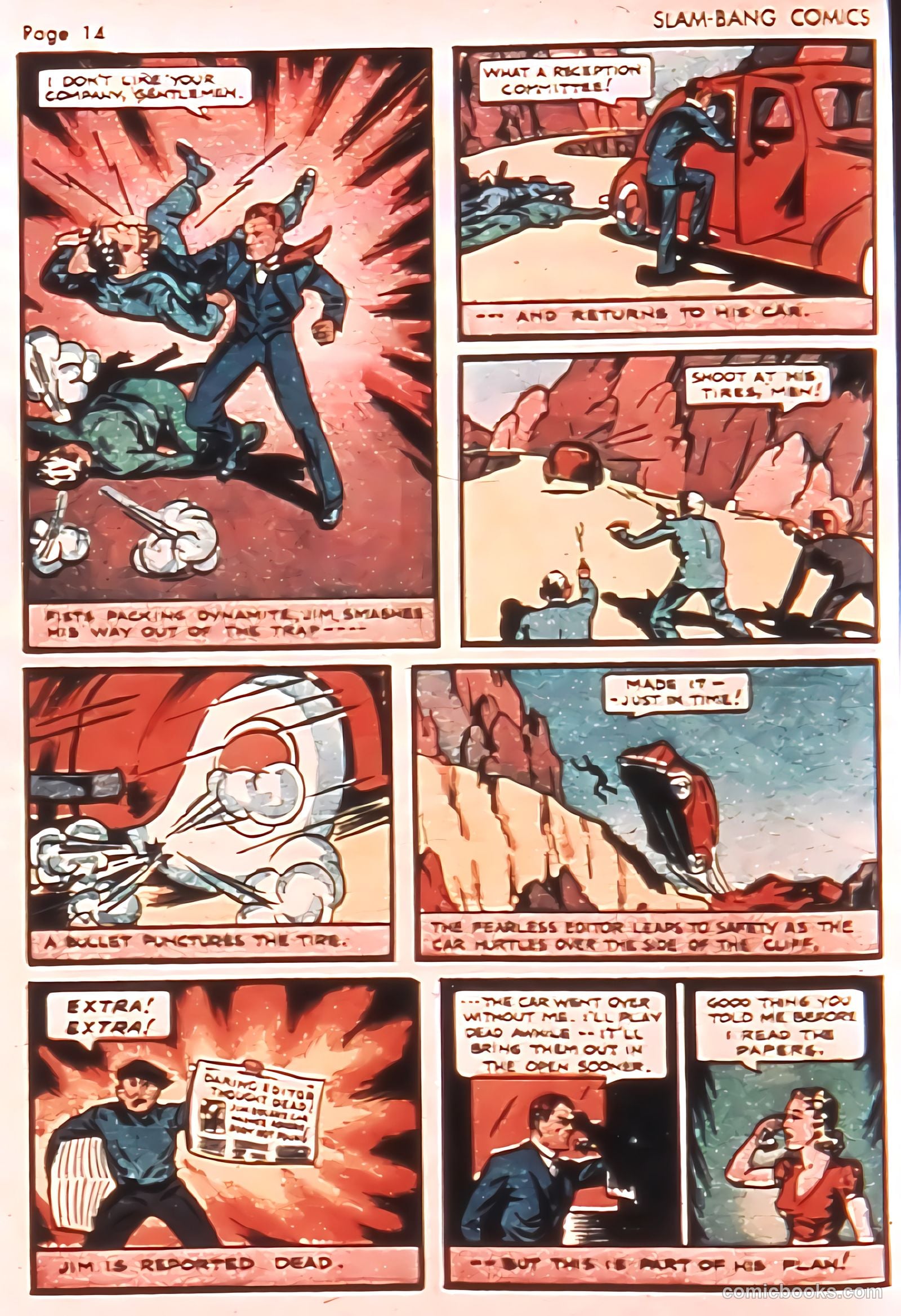 Slam-Bang Comics #3 (1940) — page 16 of 69