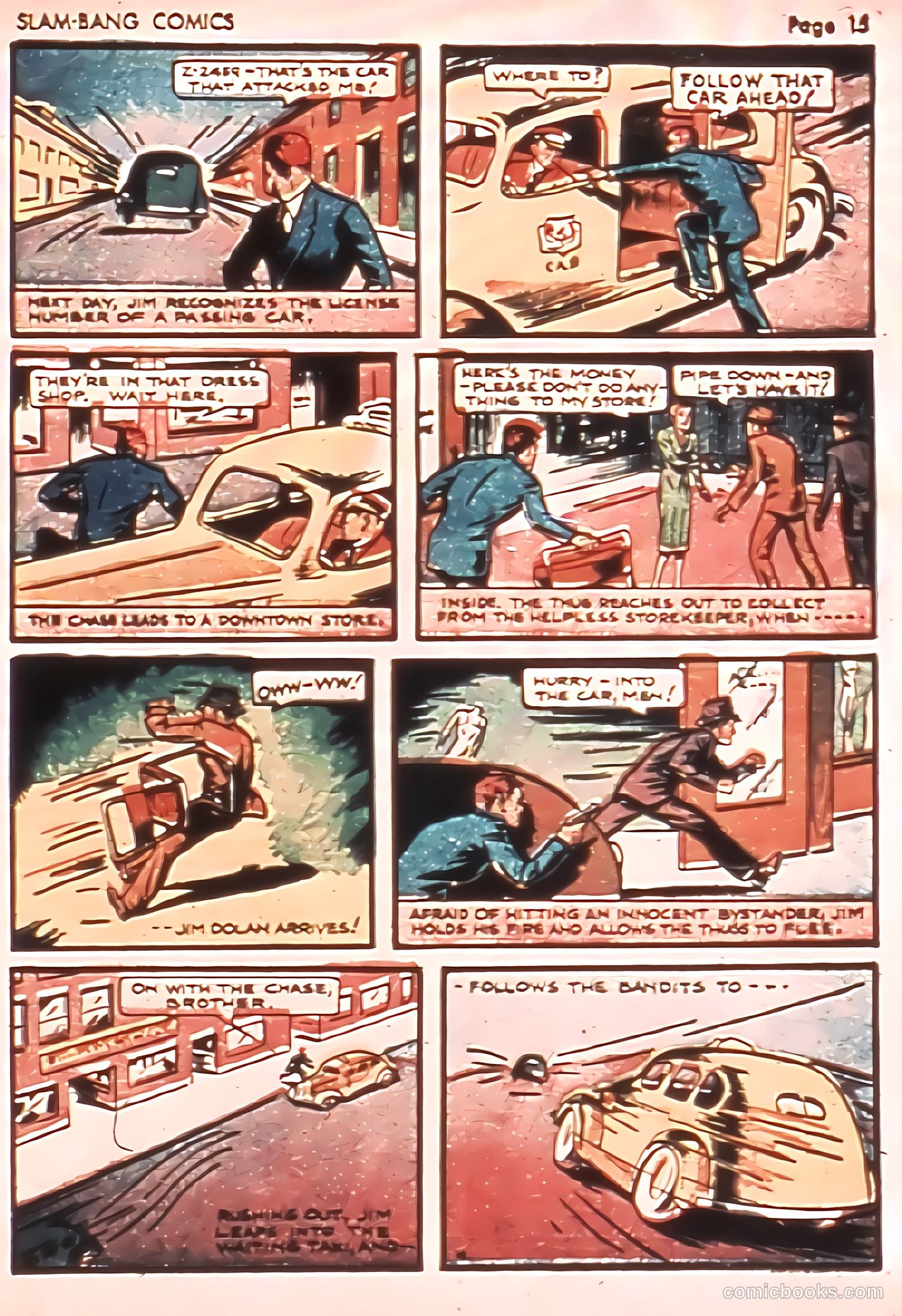 Slam-Bang Comics #3 (1940) — page 17 of 69