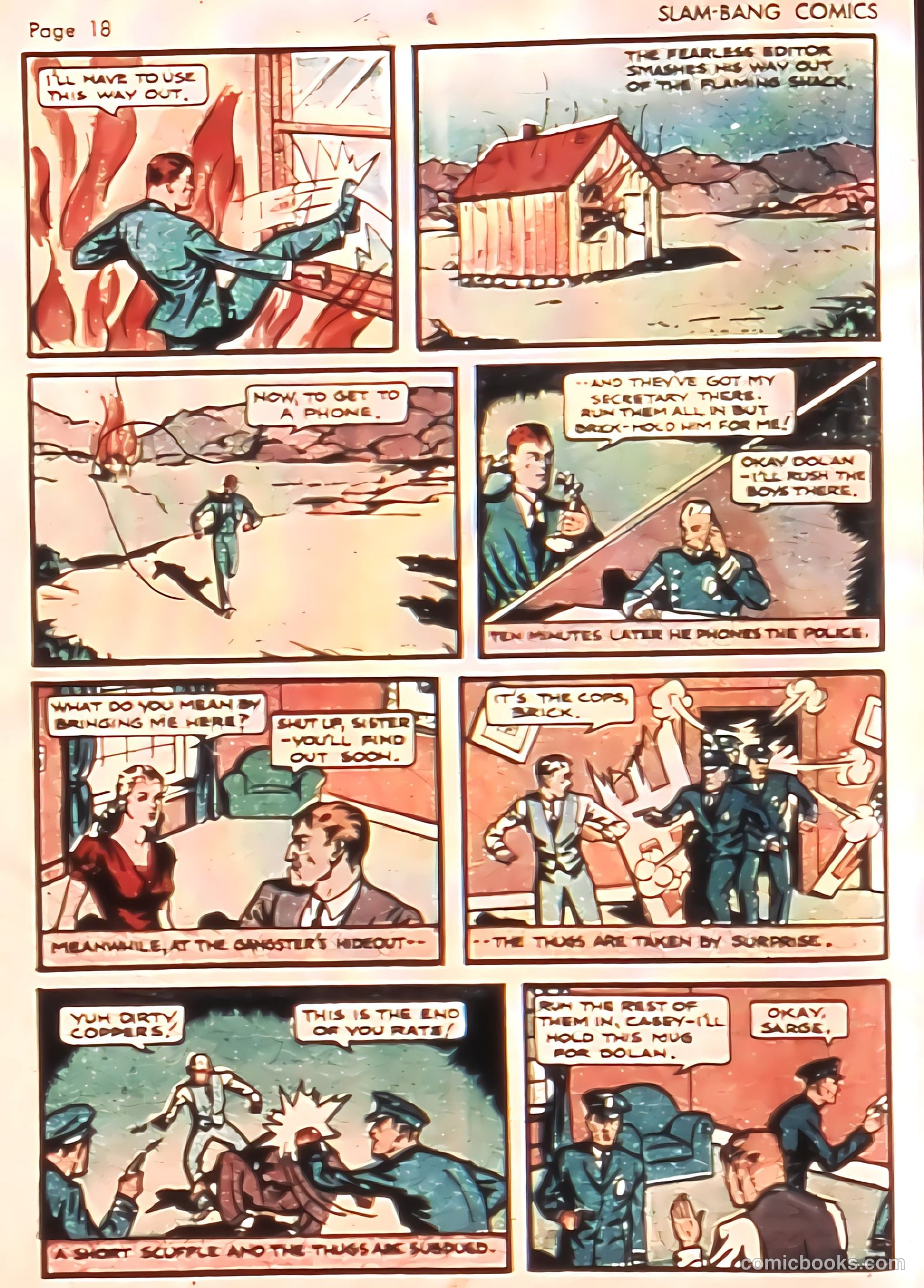 Slam-Bang Comics #3 (1940) — page 20 of 69