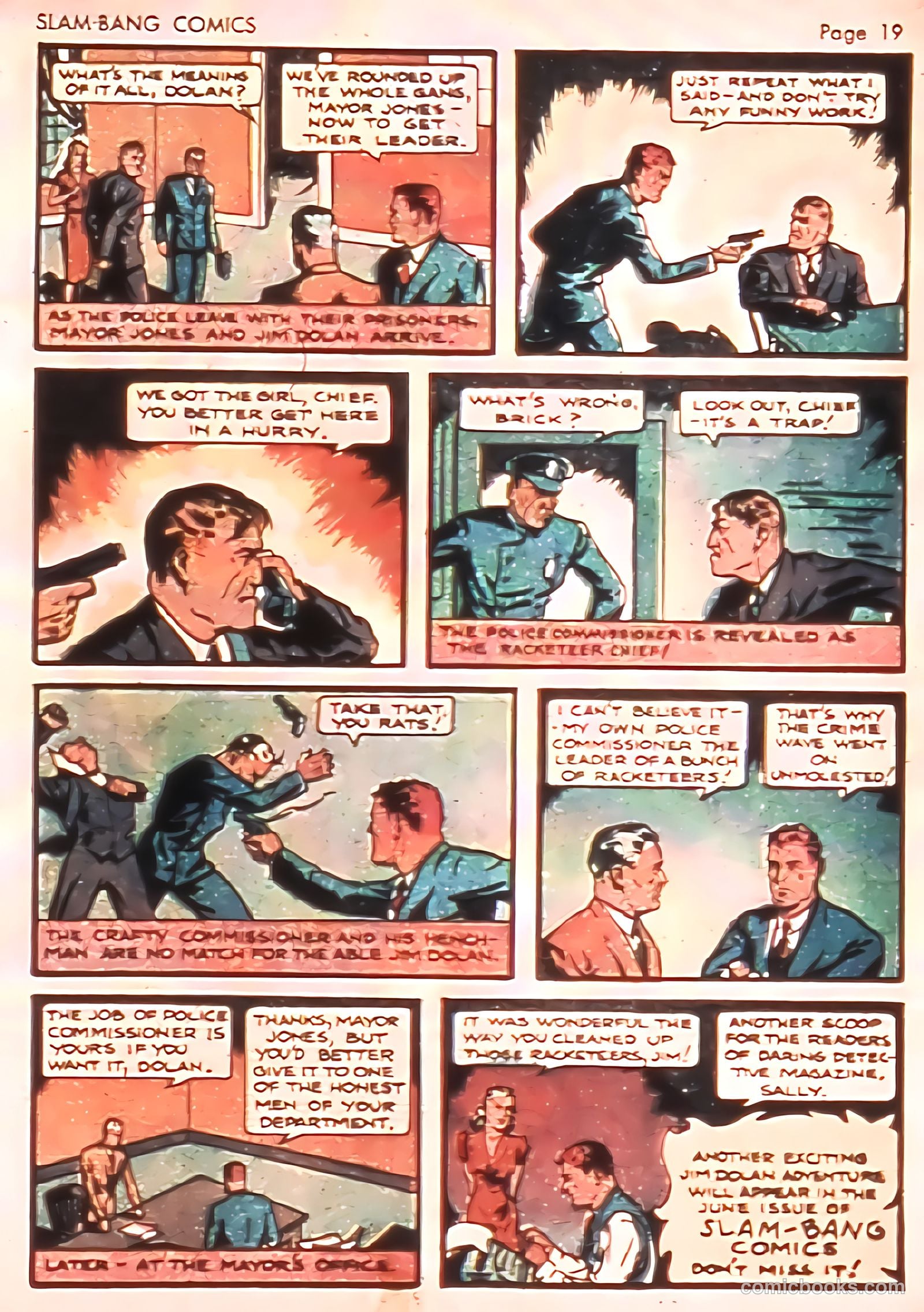 Slam-Bang Comics #3 (1940) — page 21 of 69
