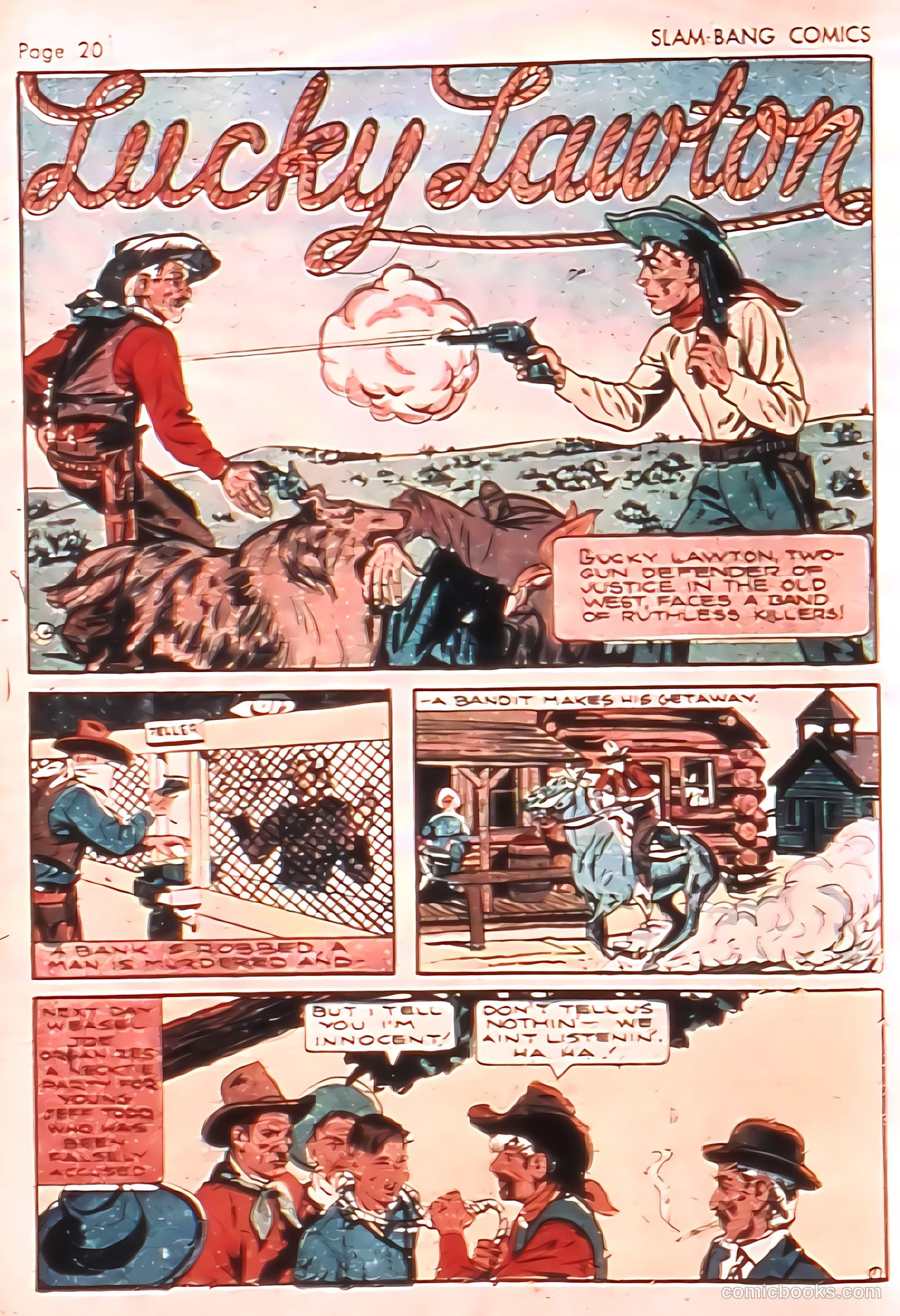 Slam-Bang Comics #3 (1940) — page 22 of 69